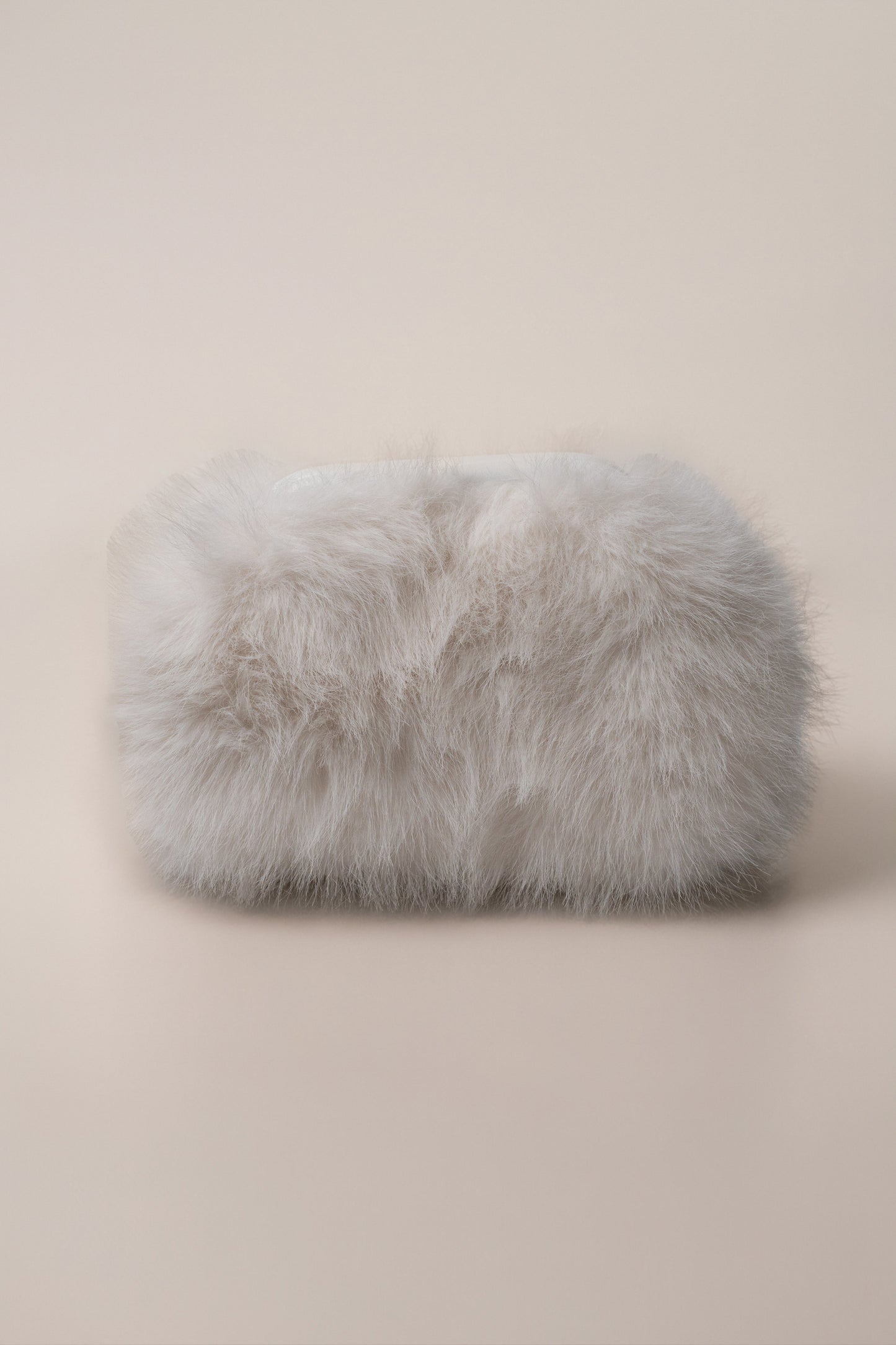 Ivory Cloud Clutch Bag JLUXLABEL