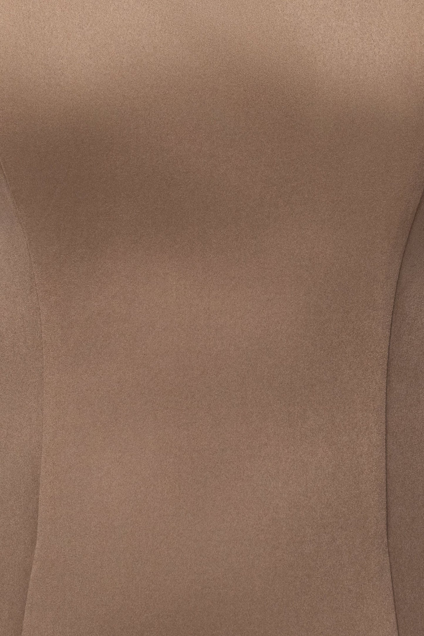 Beige Madison Suede Maxi Dress JLUXLABEL