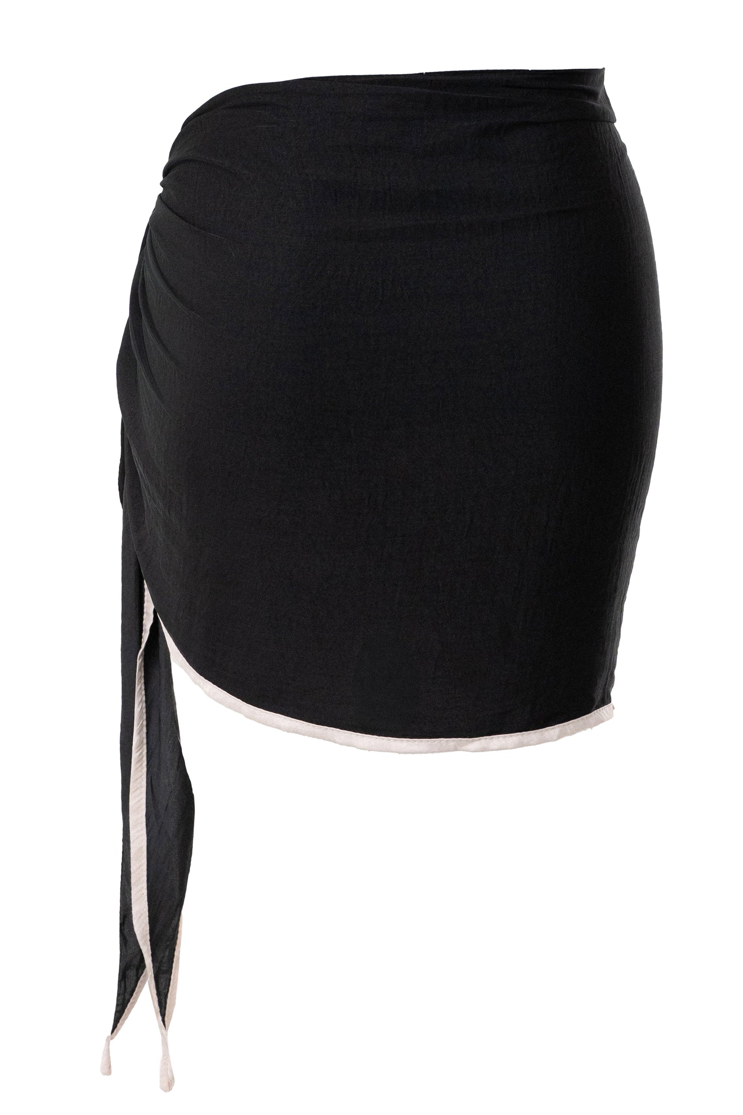 Black Tropic Shore Sarong JLUXLABEL