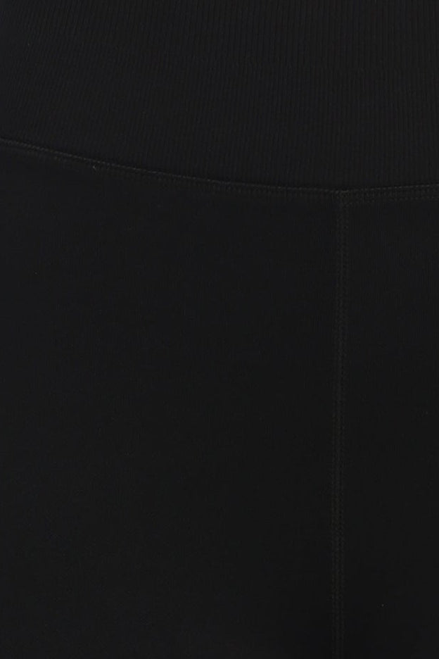Black On The Move Biker Short JLUXLABEL