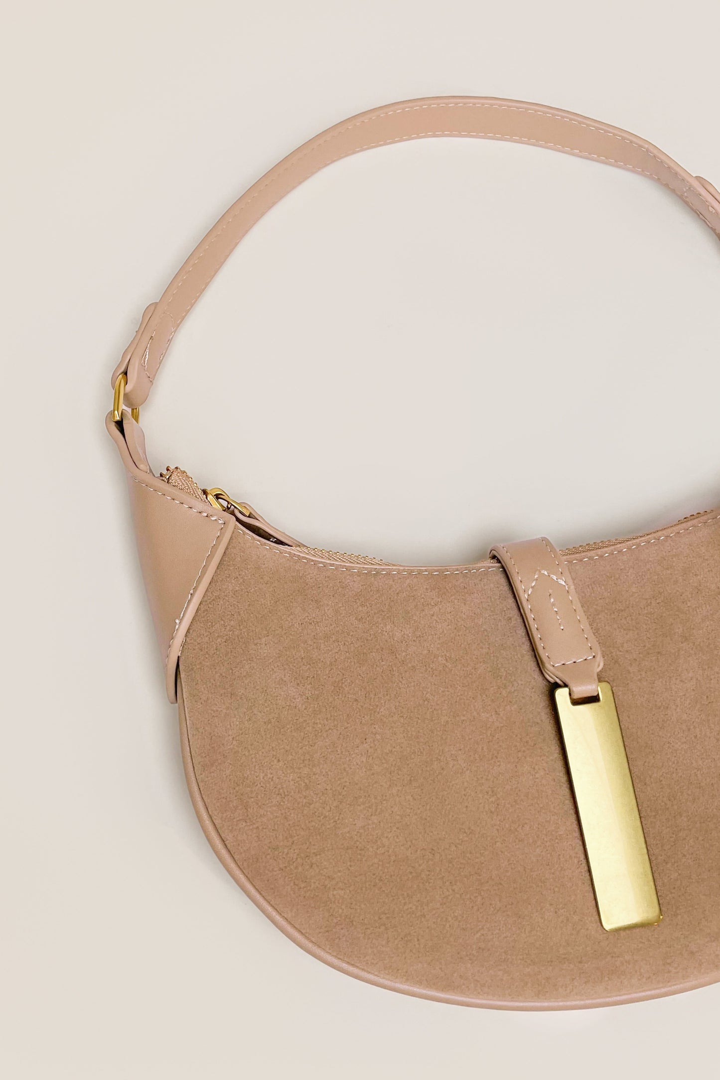 Beige Bria Crossbody Bag JLUXLABEL