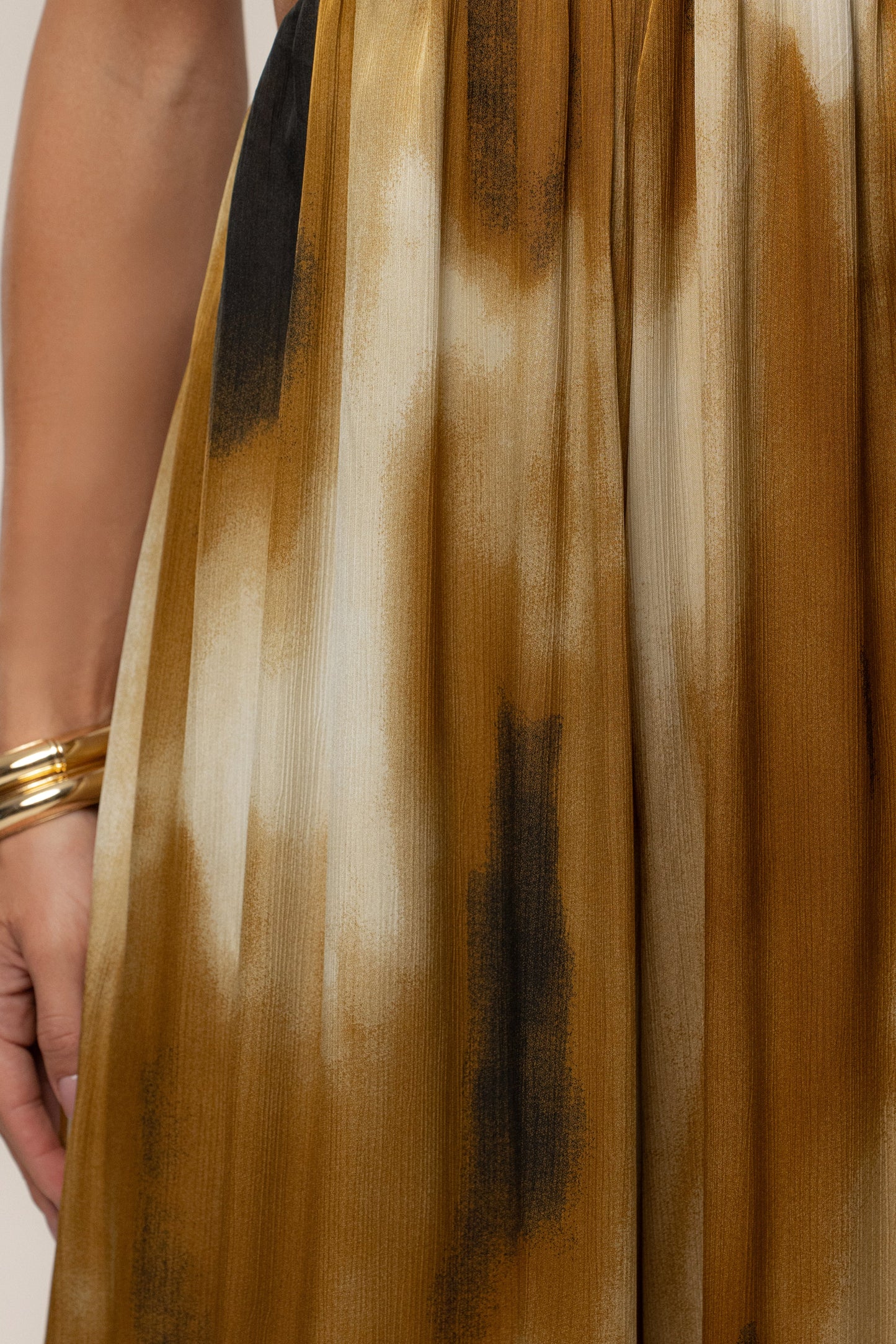 Gold Safari Sunset Jumpsuit JLUXLABEL