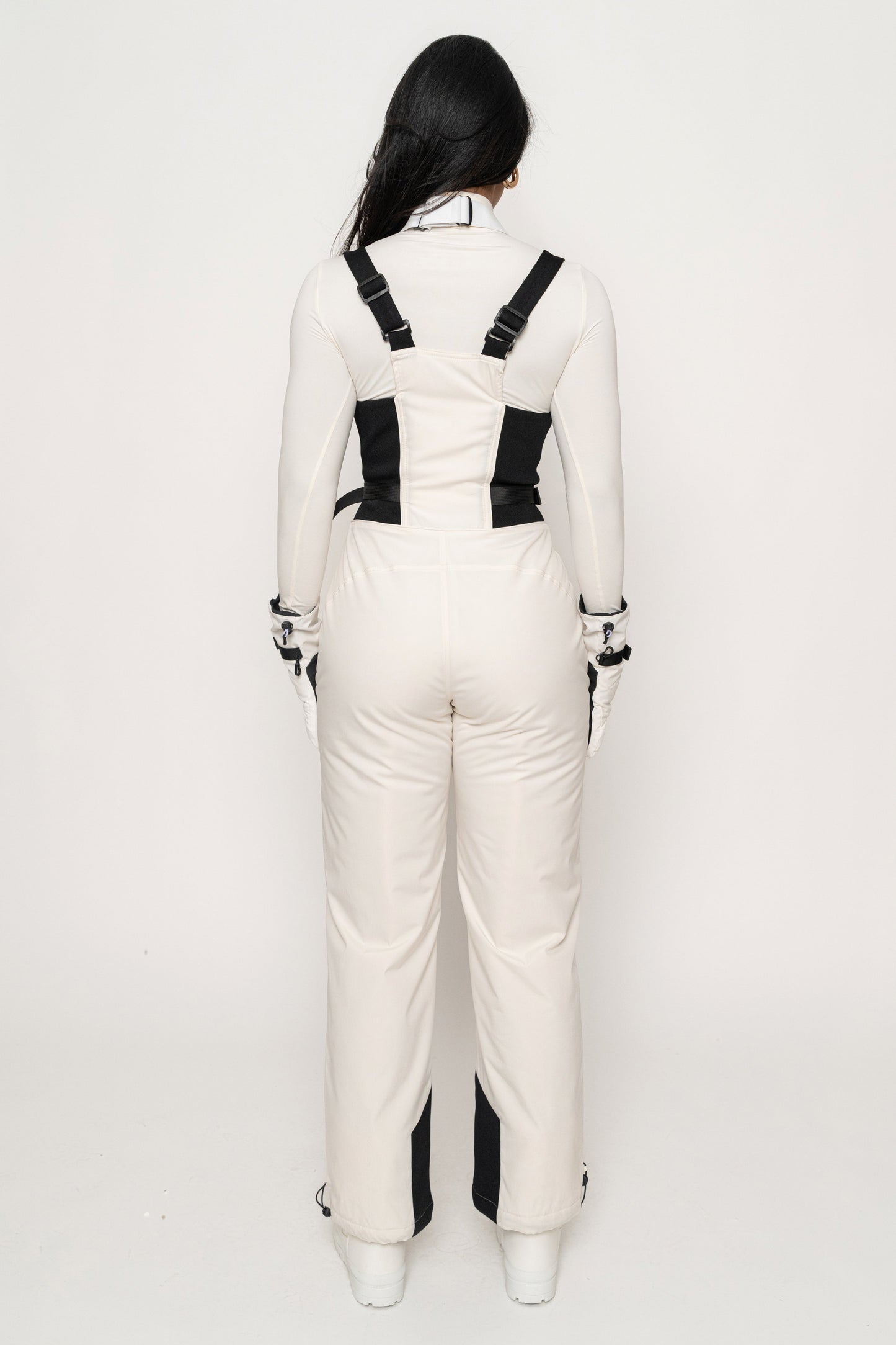 Ivory/Black Highland Jumpsuit JLUXLABEL