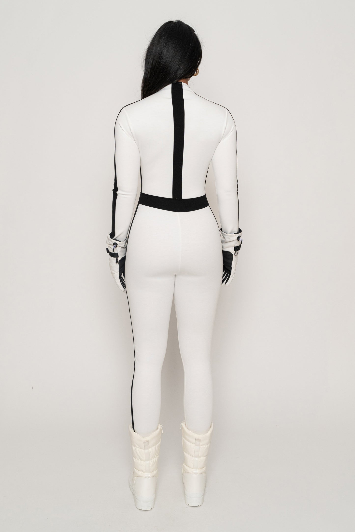 Ivory Off Limits Zipper Jumpsuit JLUXLABEL