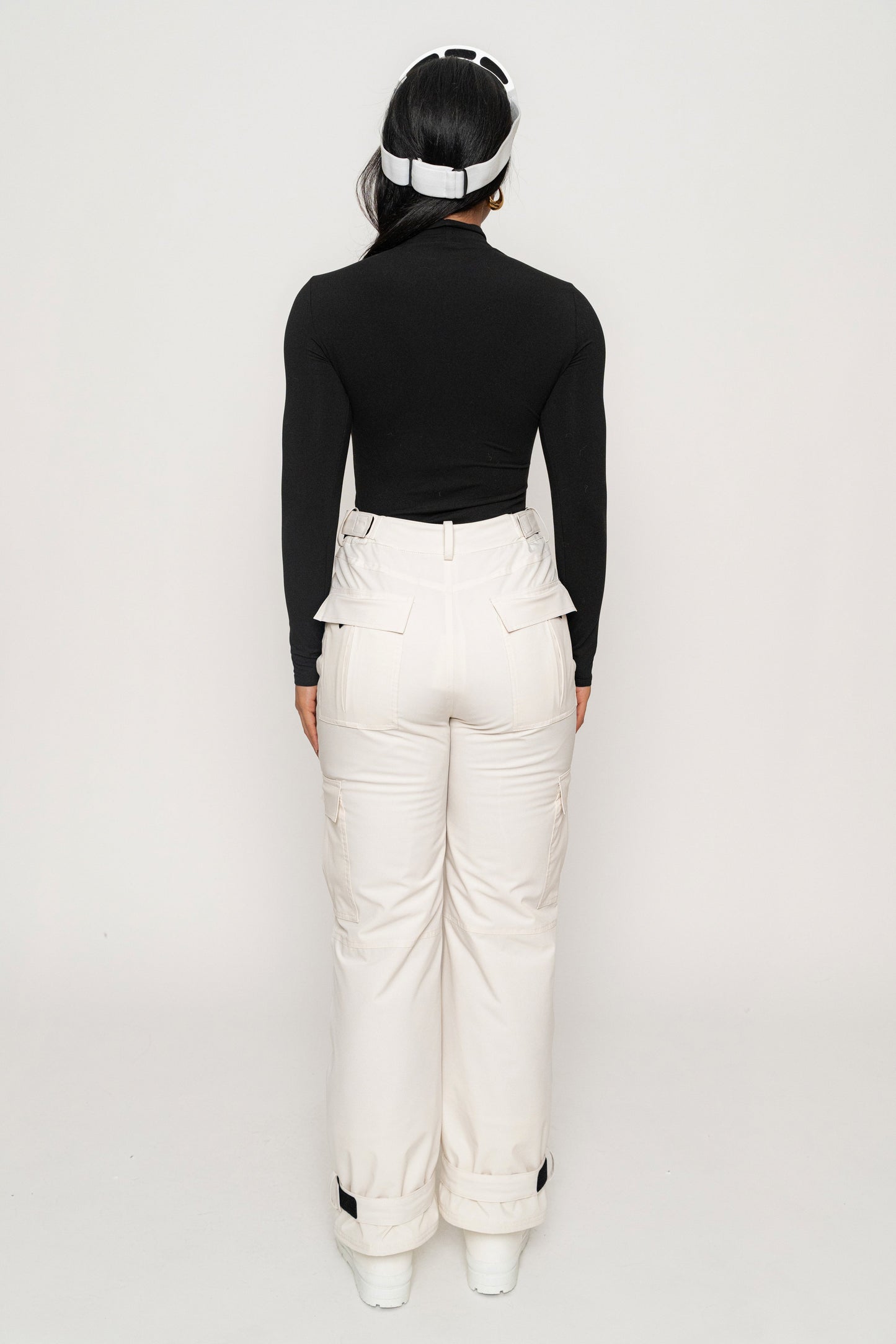 Black Turtleneck Long Sleeve Top JLUXLABEL