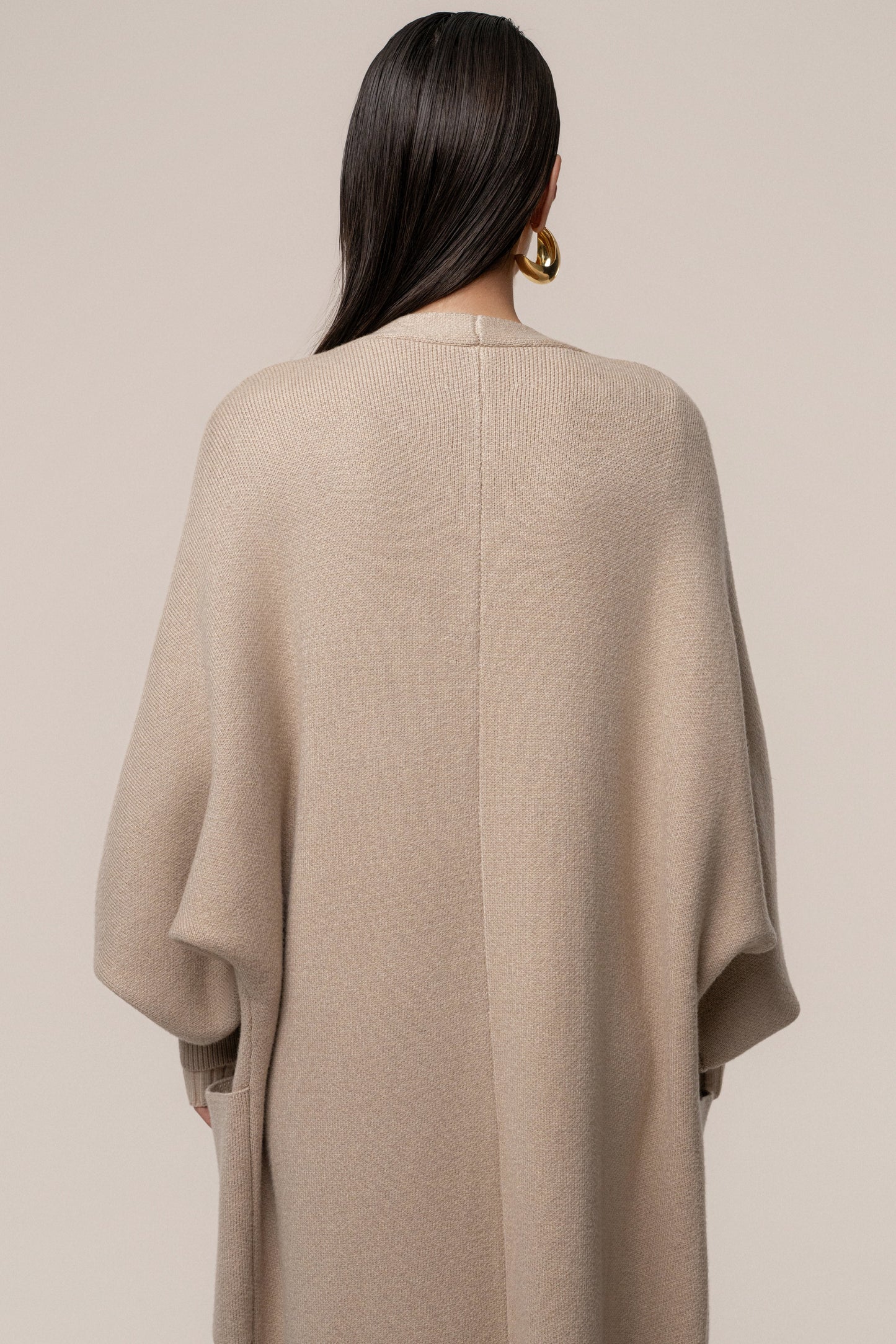 Beige Soft Embrace Cardigan JLUXLABEL