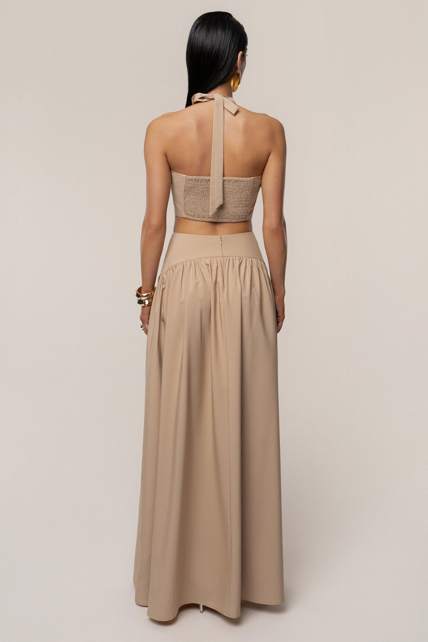 PRE-ORDER Tan Haven Skirt Set