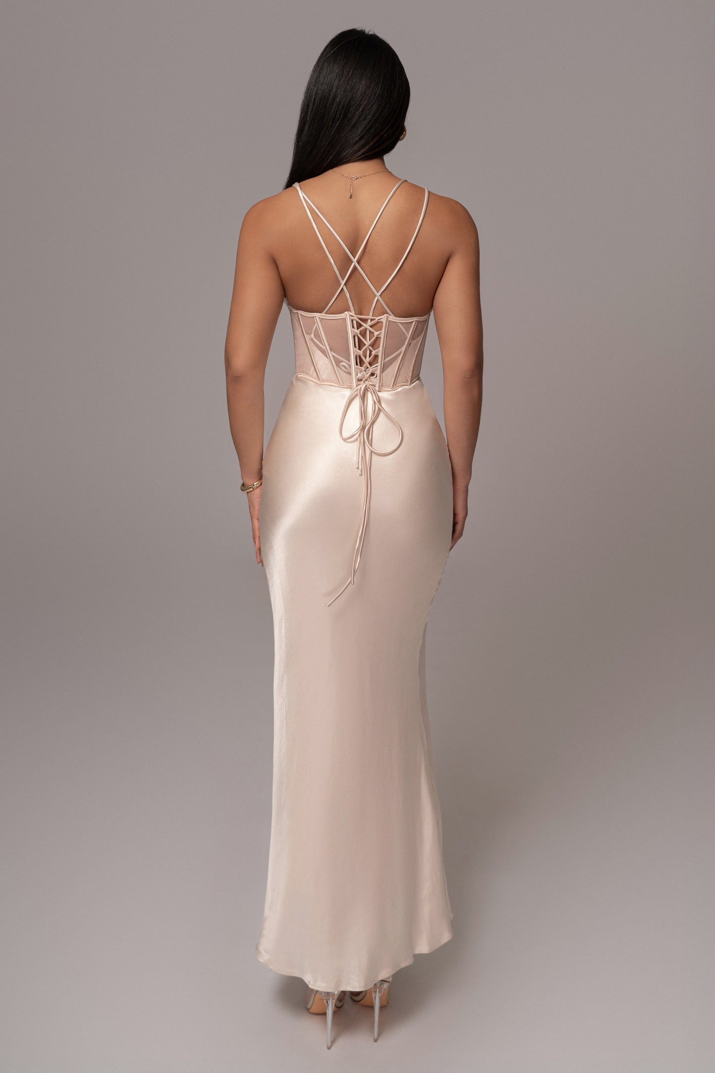 Beige Carmela Corset JLUXLABEL