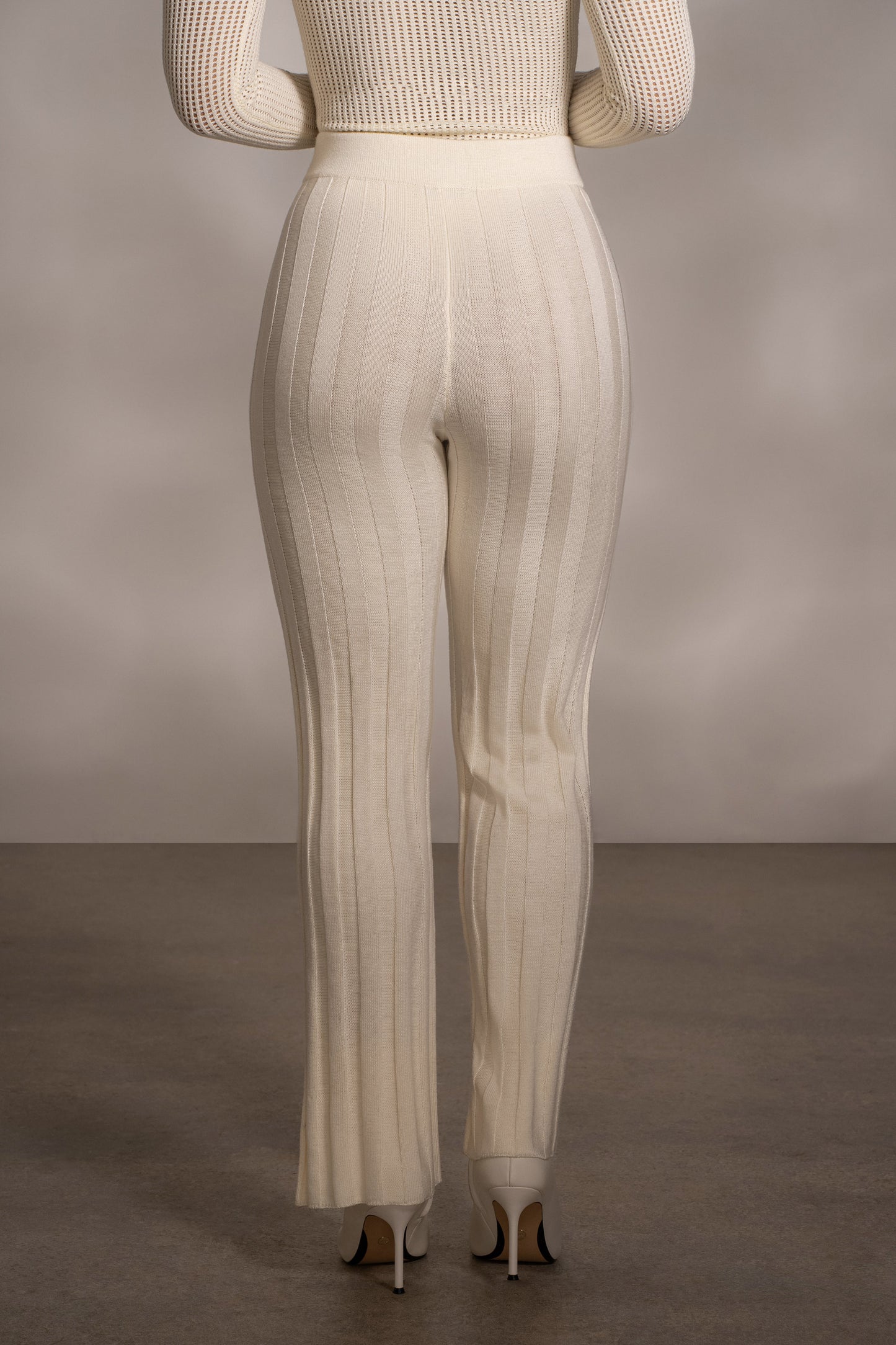Buttercream Darcey Ribbed Pants JLUXLABEL