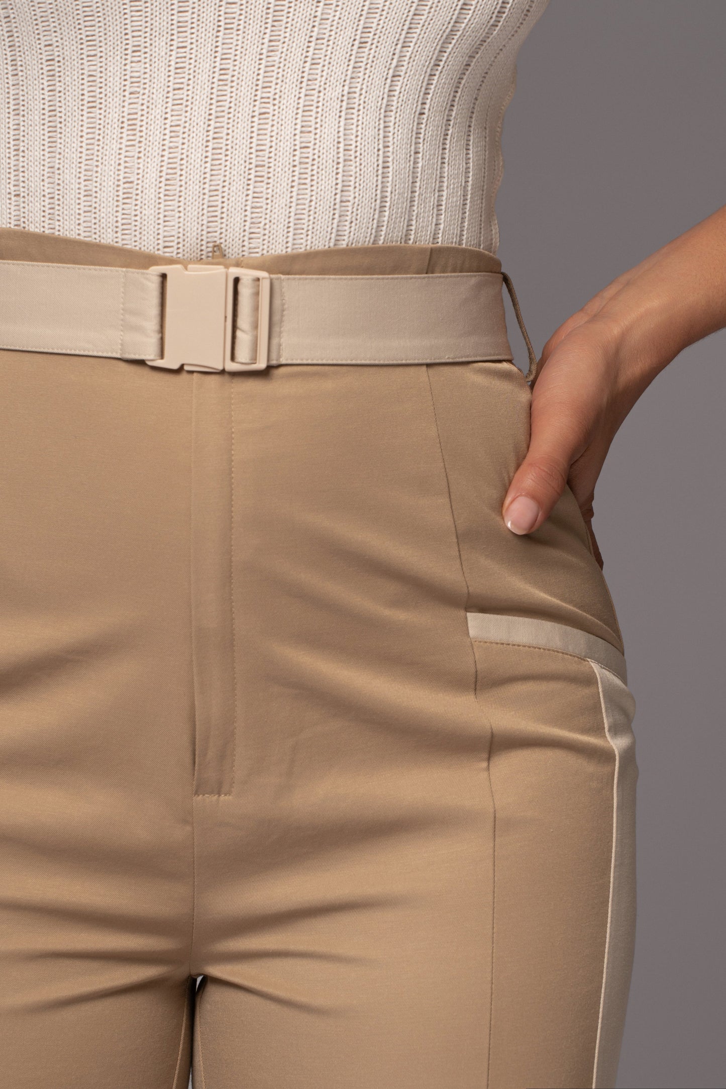 Khaki For The Moment Pants JLUXLABEL