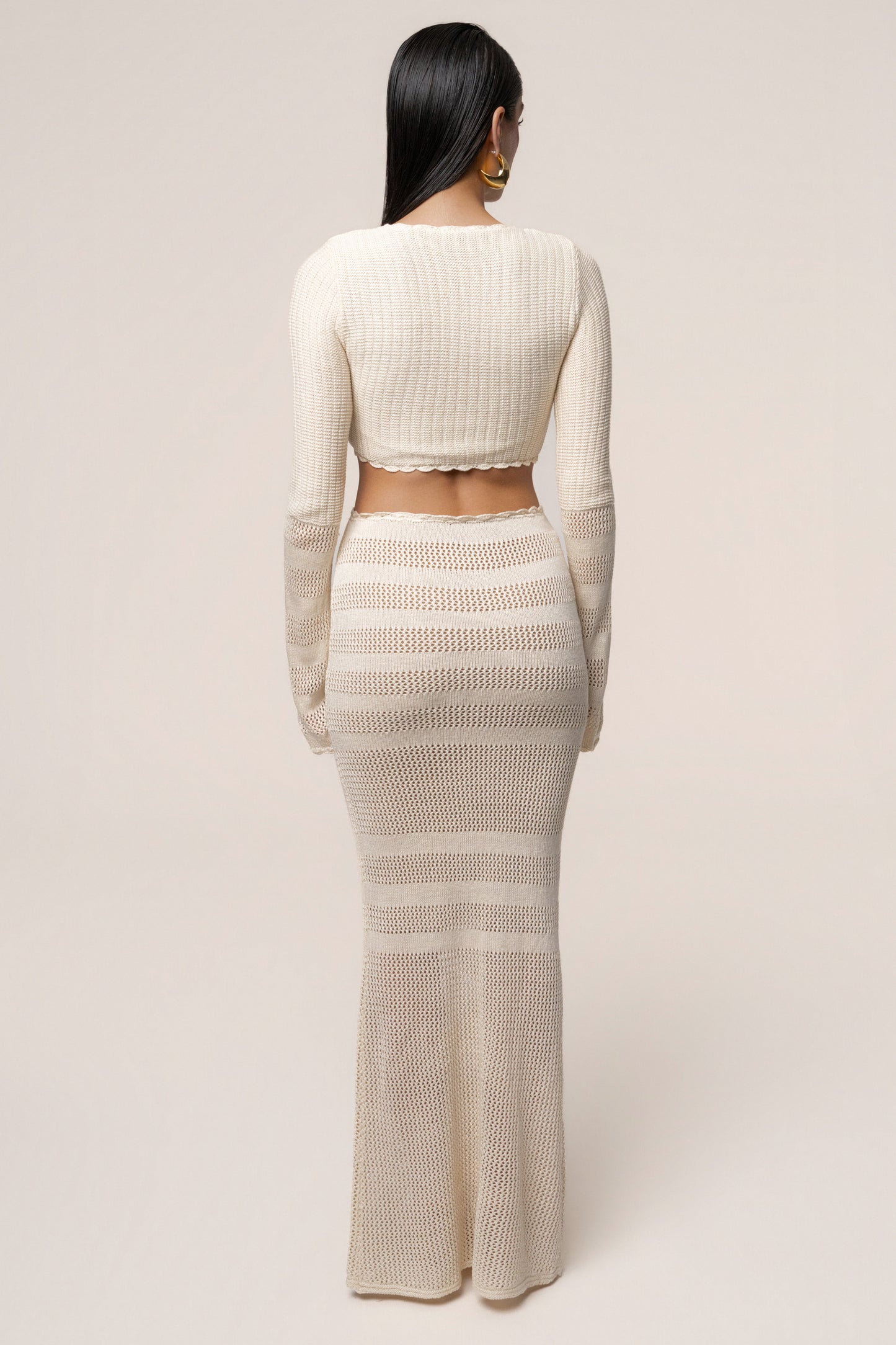 Milk Blossom Haven Maxi Dress JLUXLABEL