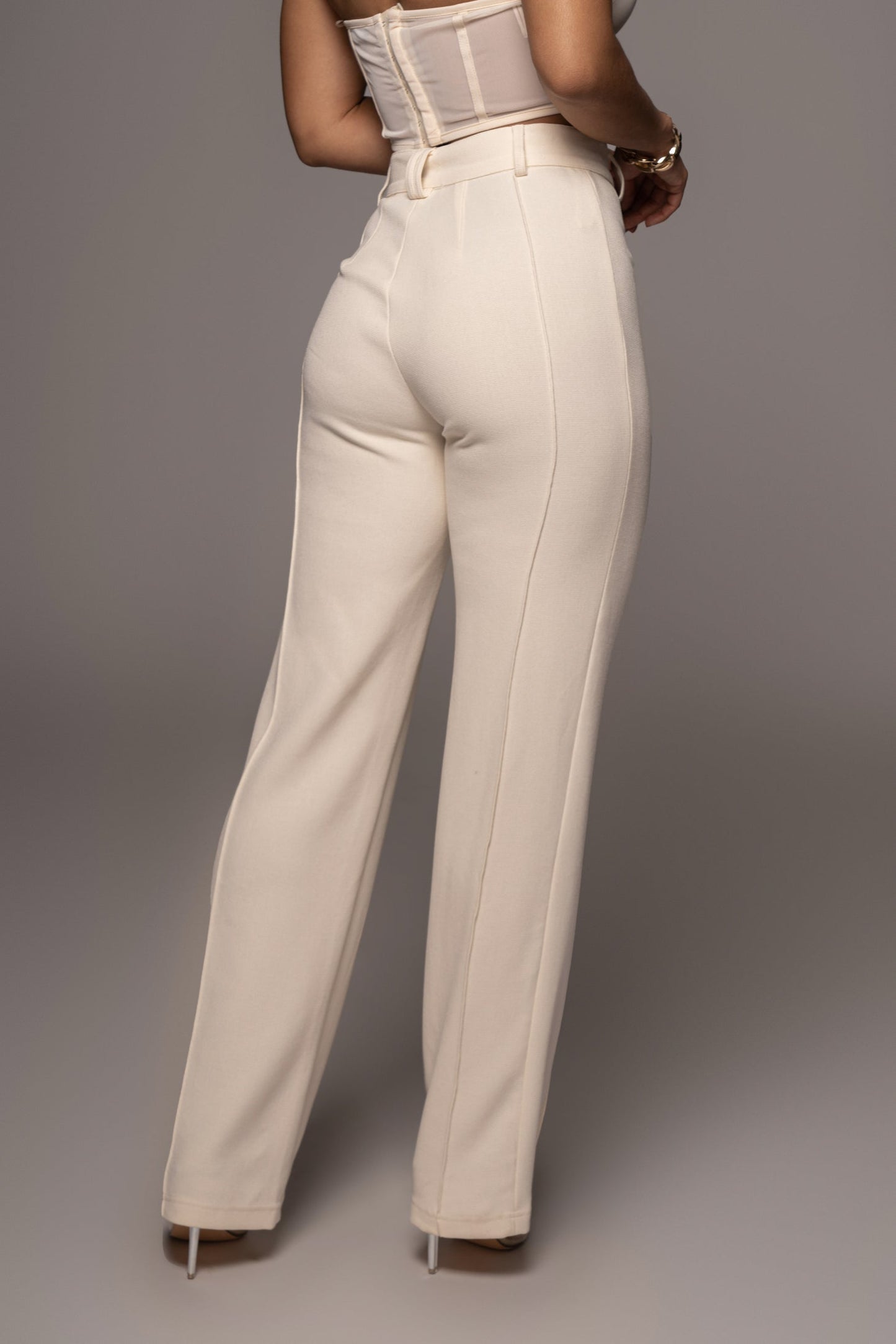 Ivory Arlette Trousers JLUXLABEL