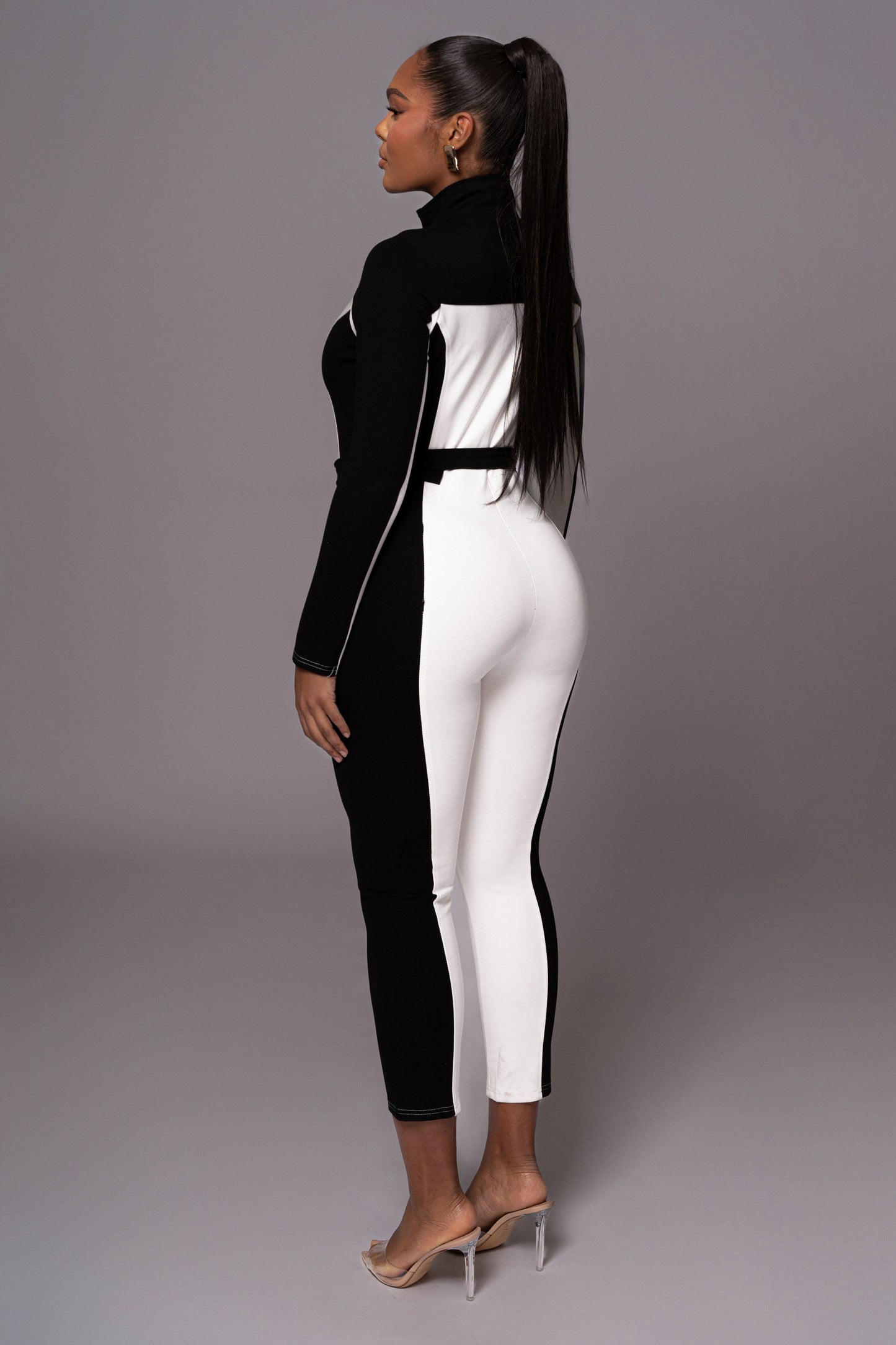 Black Arctic Rush Ski Suit JLUXLABEL