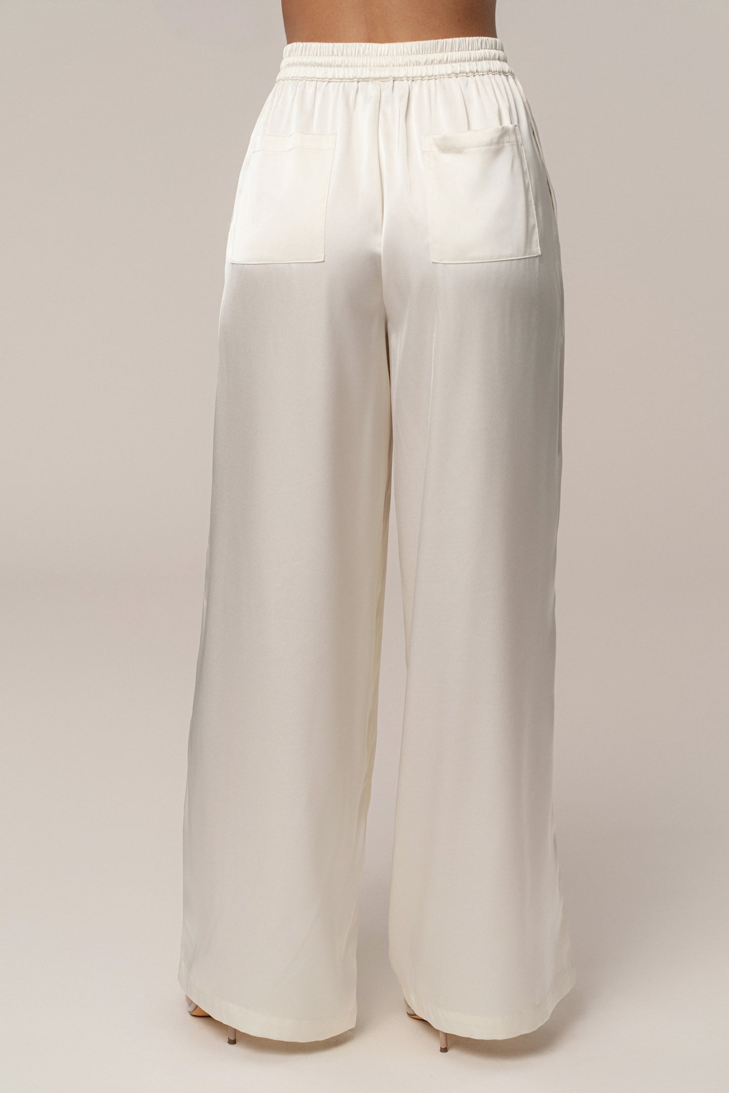 Ivory Sunny Day Drawstring Pants JLUXLABEL