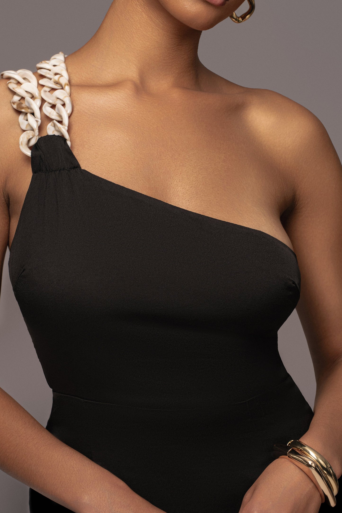 Black Luxury Living Maxi Dress JLUXLABEL