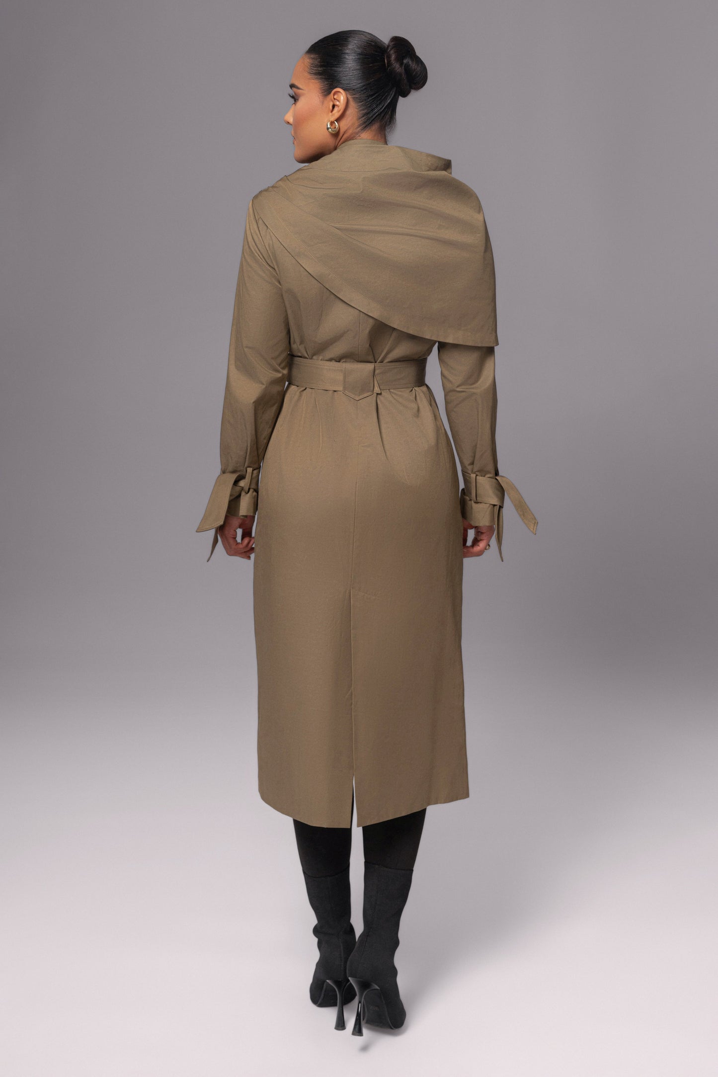 Olive The Classic Trench Coat JLUXLABEL