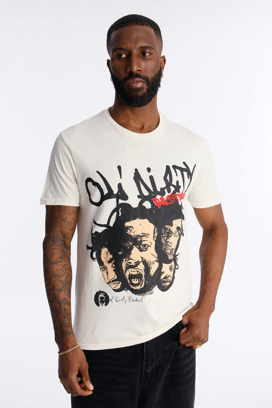 Old Dirty Bastard Phases Short Sleeve Tee - Cream