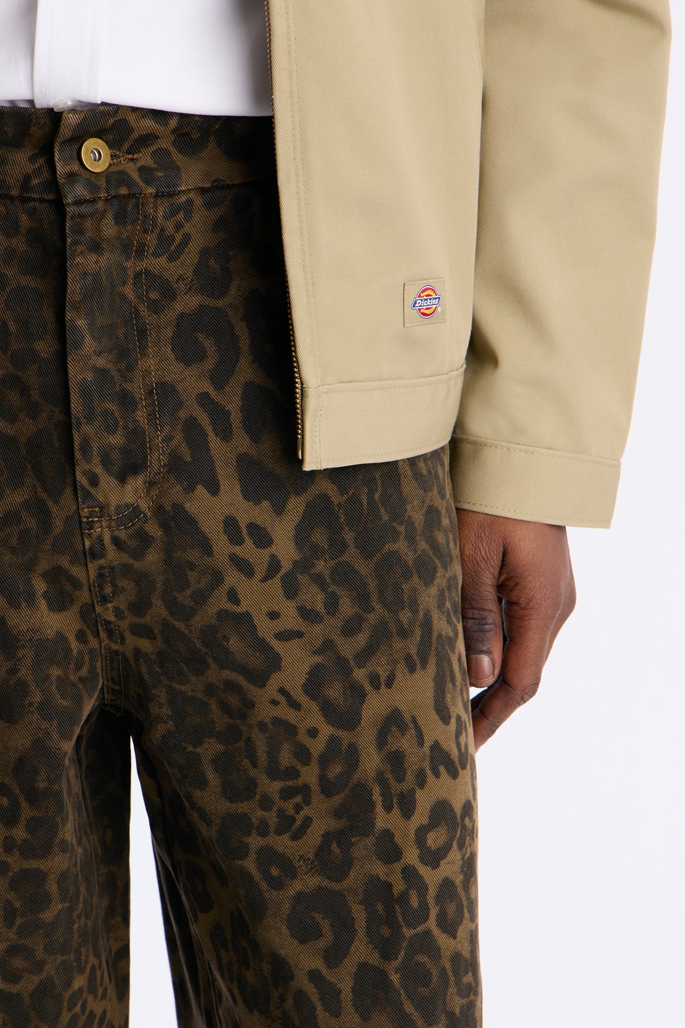 Baggy Untamed Jean - Olive