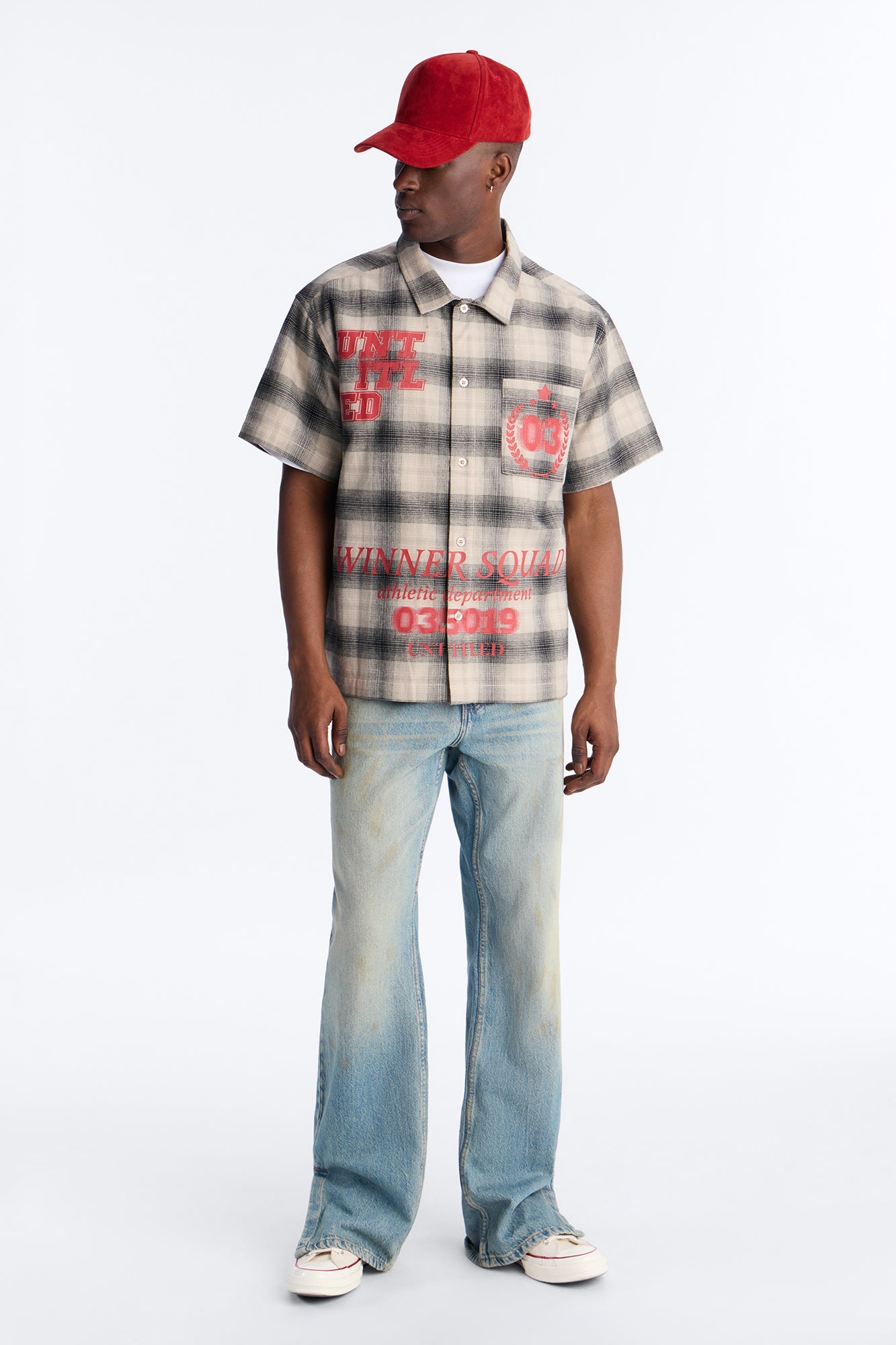 Winners Quad Button Up Shirt - Black