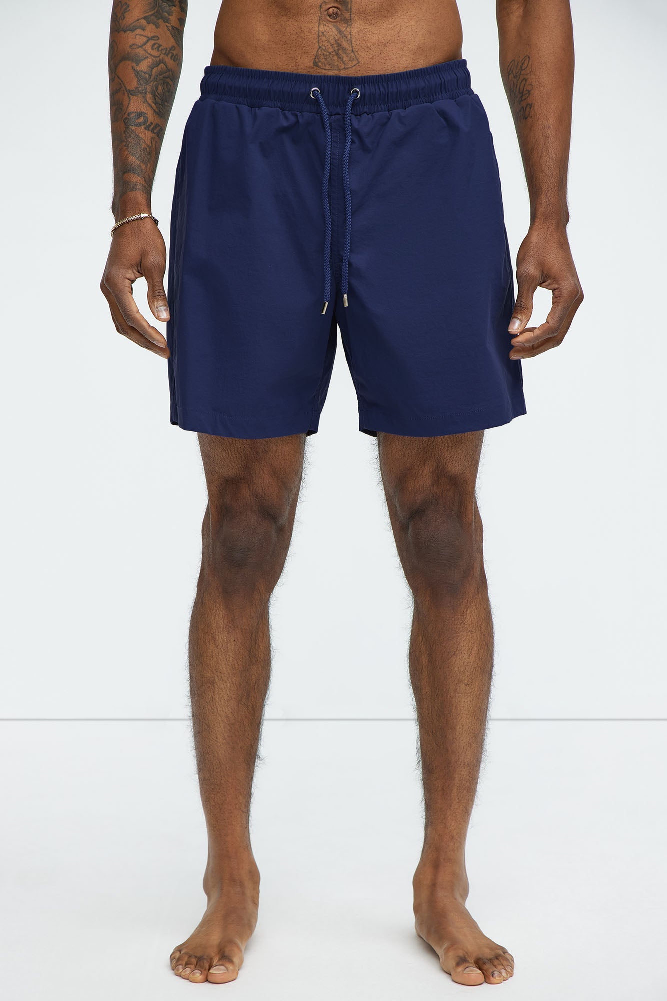 Montez Stretch Swim Trunk 7″ - Navy