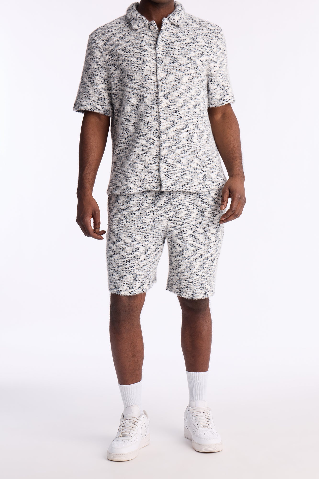 Montecito Textured Short - Black