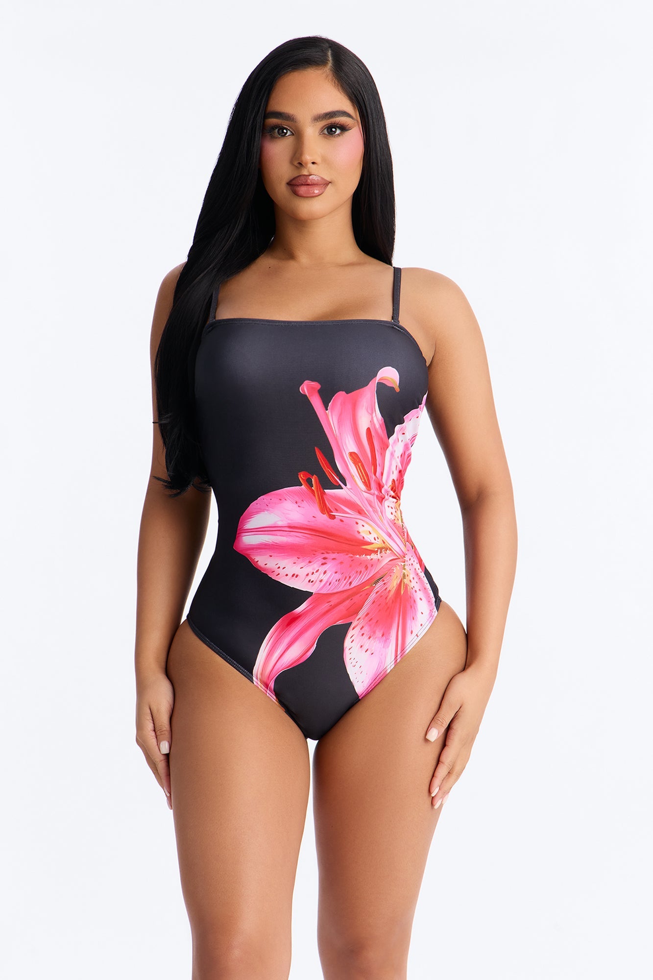 Endless Sunshine 1 Piece Swimsuit - Black/combo Fashion Nova