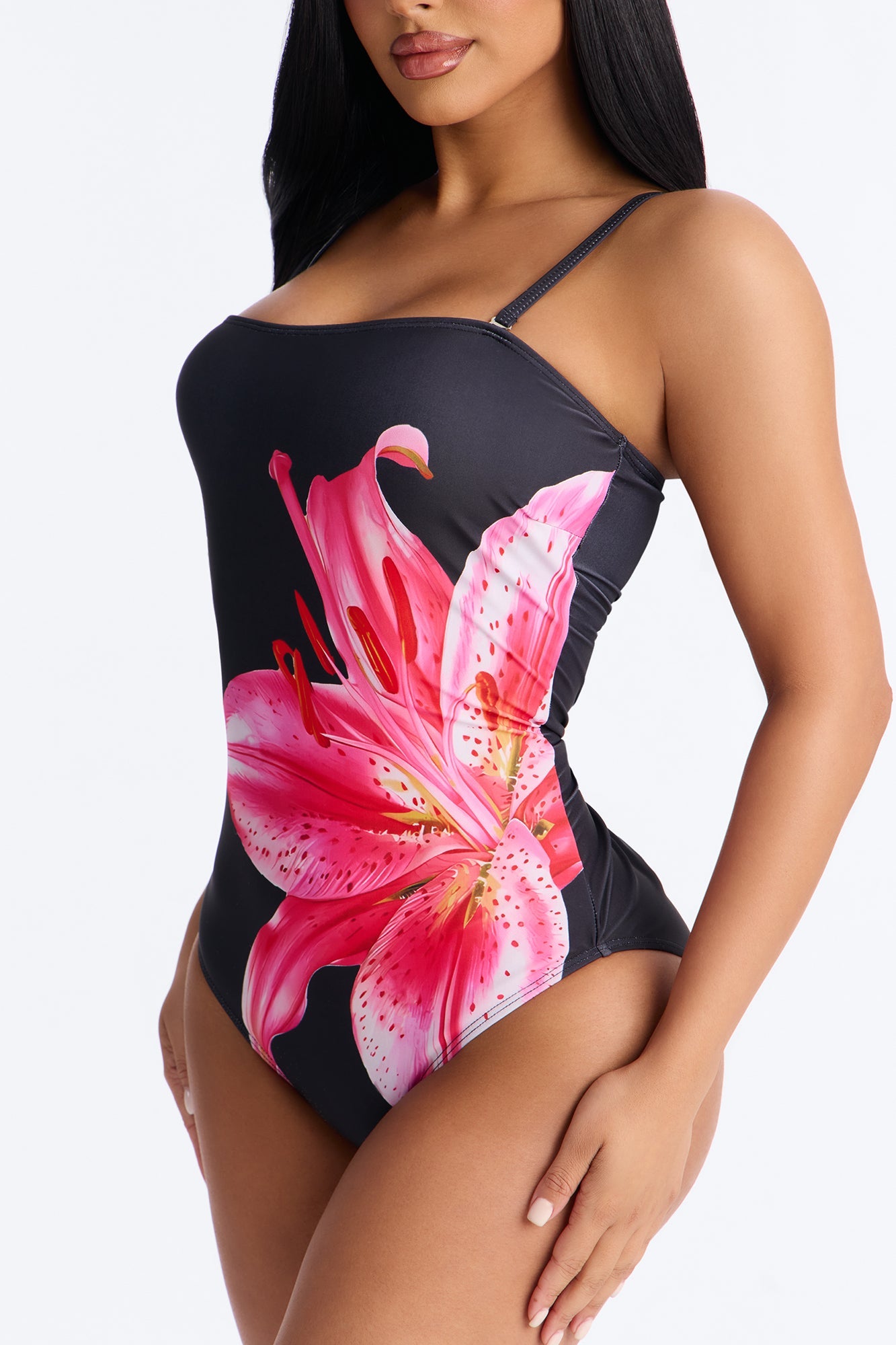 Endless Sunshine 1 Piece Swimsuit - Black/combo Fashion Nova