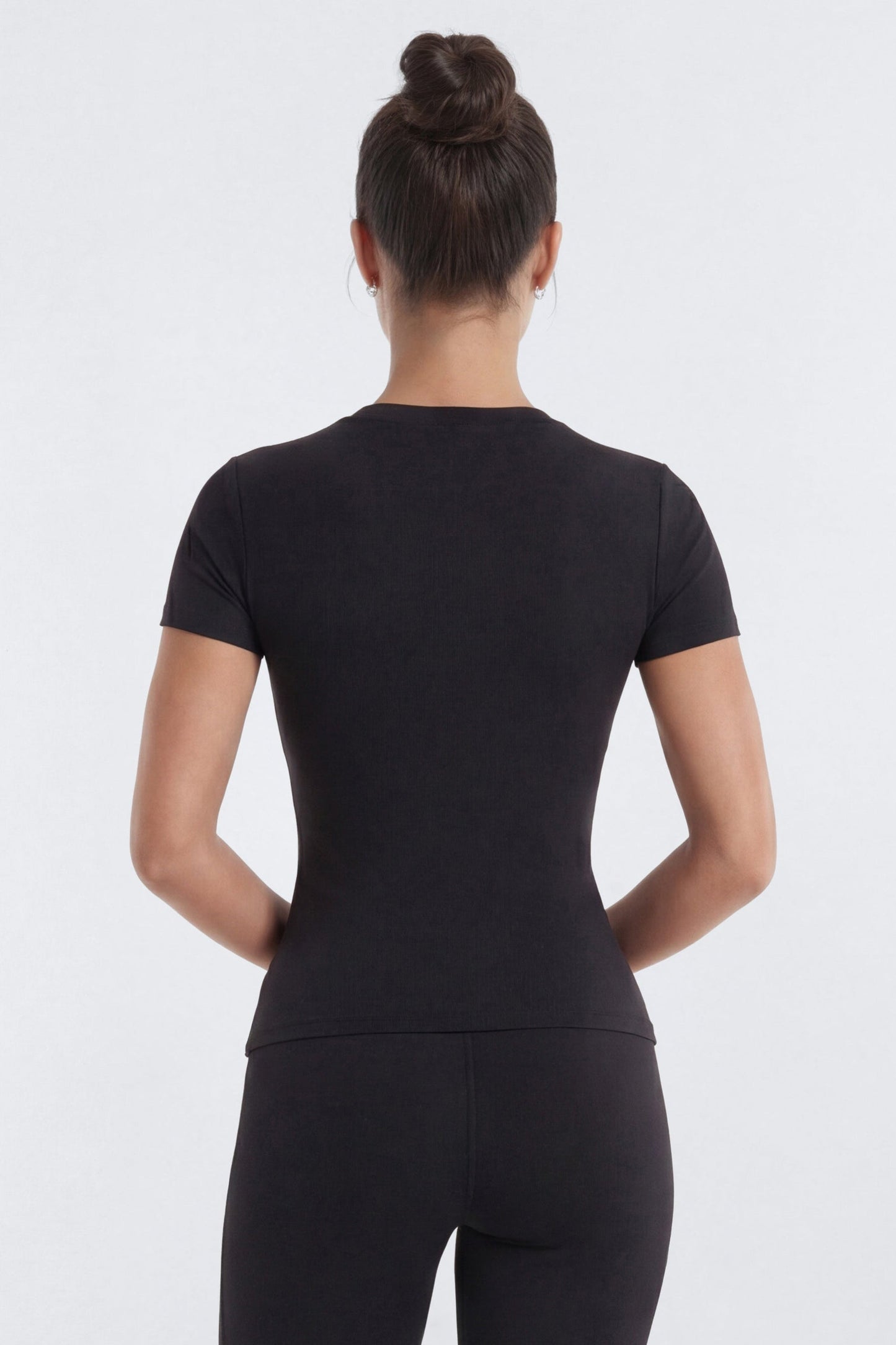 ProStretch™ Short Sleeve Sports Top - Black
