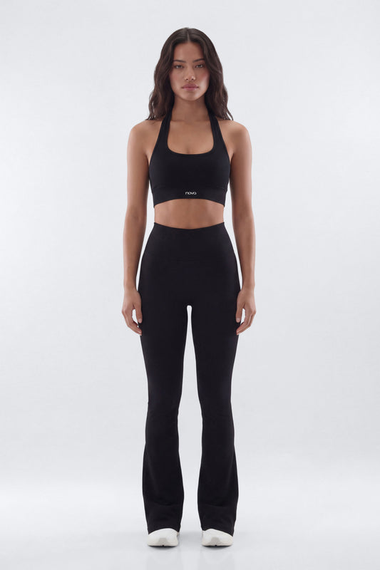 SeamlessLift™ 32″ High Rise Flare Legging - Black
