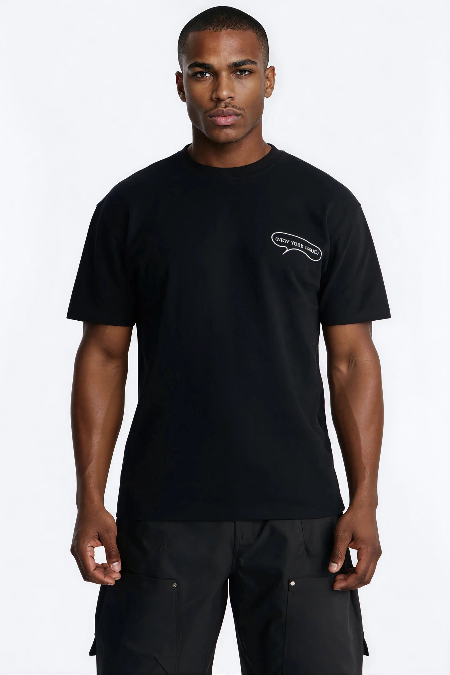 Busy Streets Of NYC Short Sleeve Tee - Black