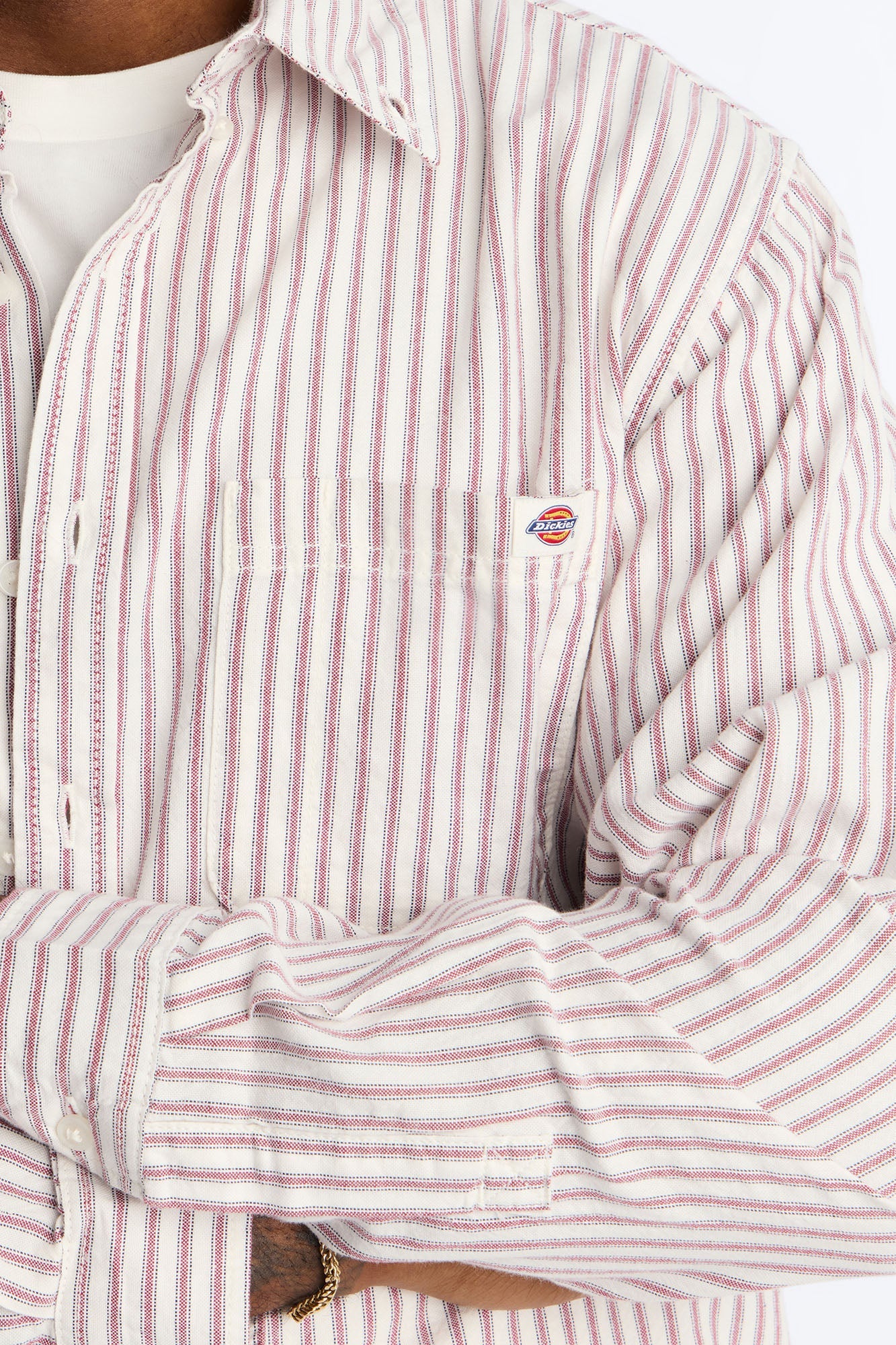 Dickies Gallatin Long Sleeve Shirt - White