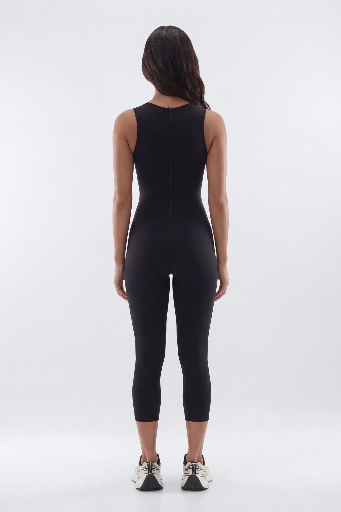 CloudForm™ 21″ Capri Jumpsuit - Black
