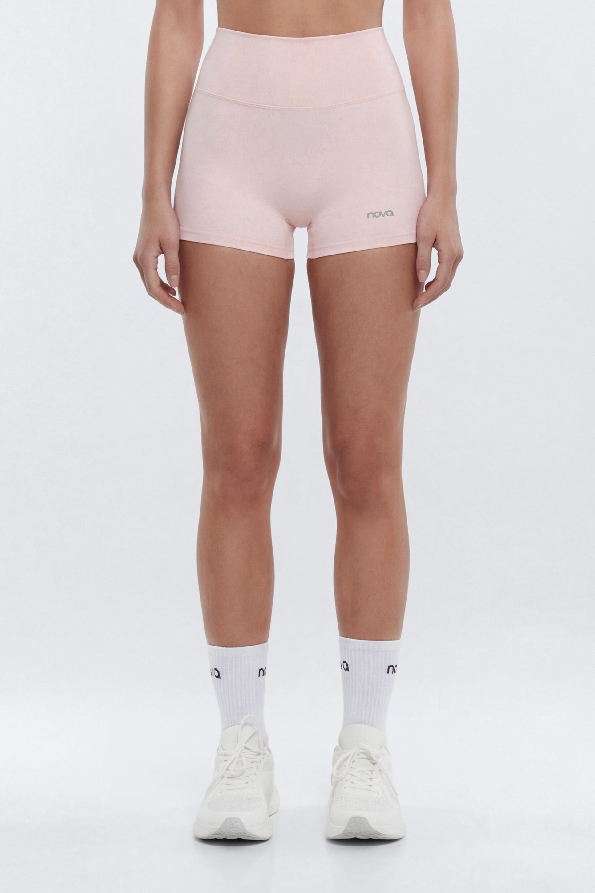 CloudForm™ 3″ Invisible Scrunch Biker Short - Pink NEWFASHIONEDGE