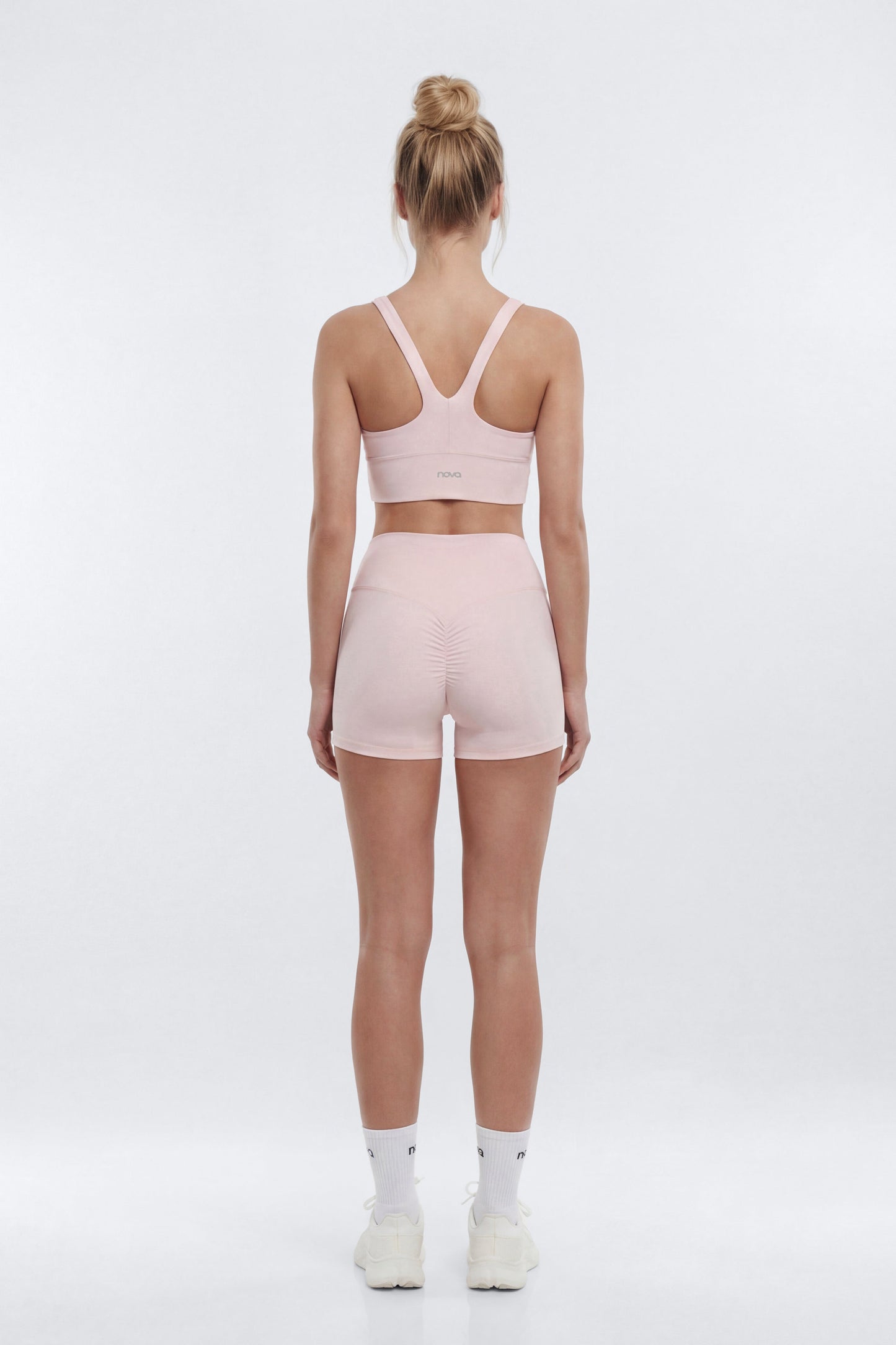 CloudForm™ 3″ Invisible Scrunch Biker Short - Pink NEWFASHIONEDGE