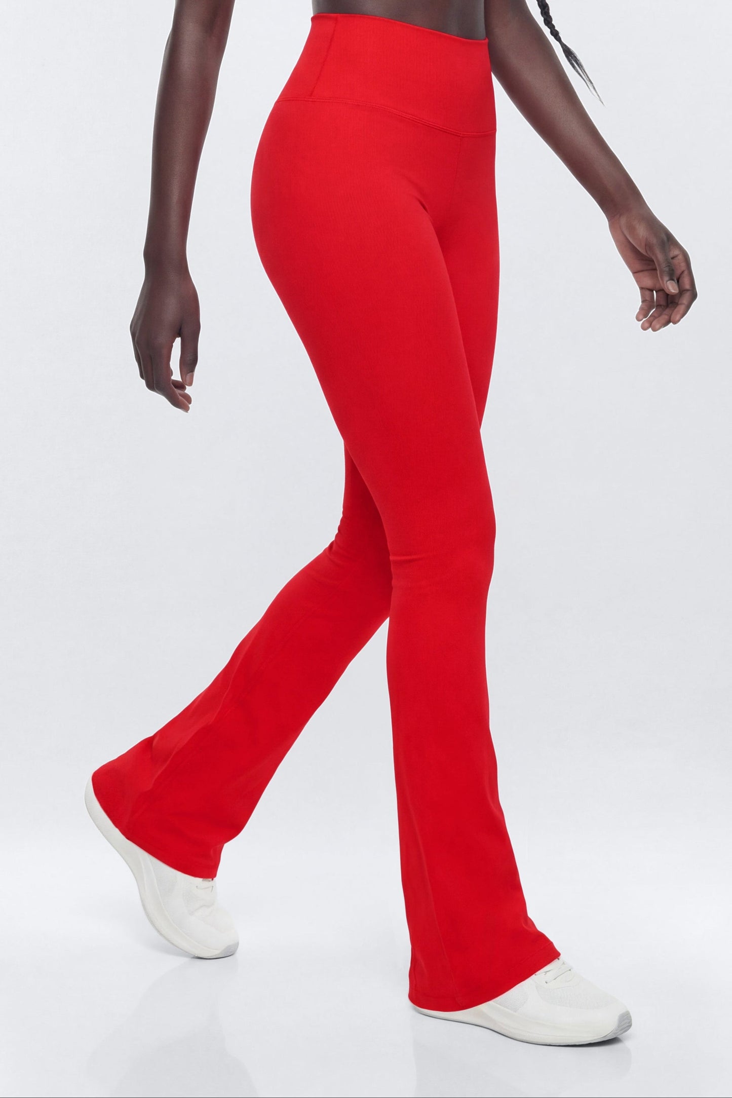 SeamlessLift™ 32″ High Rise Flare Legging - Red NEWFASHIONEDGE