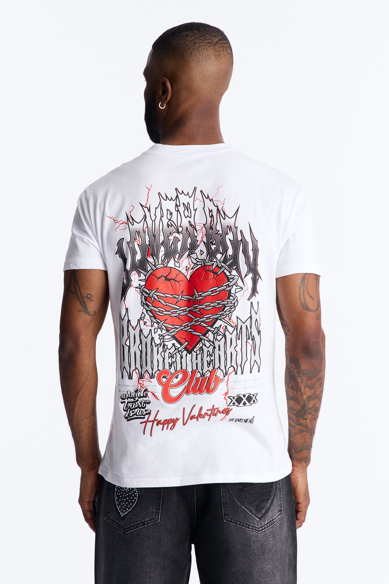 Lover Boy's Club Short Sleeve Tee - White
