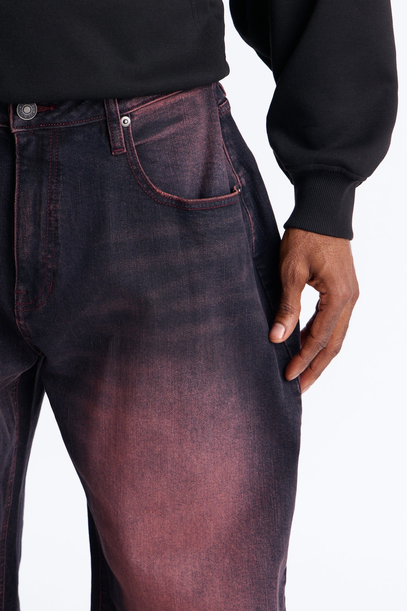Barrel Crimson Underground Jean - Burgundy