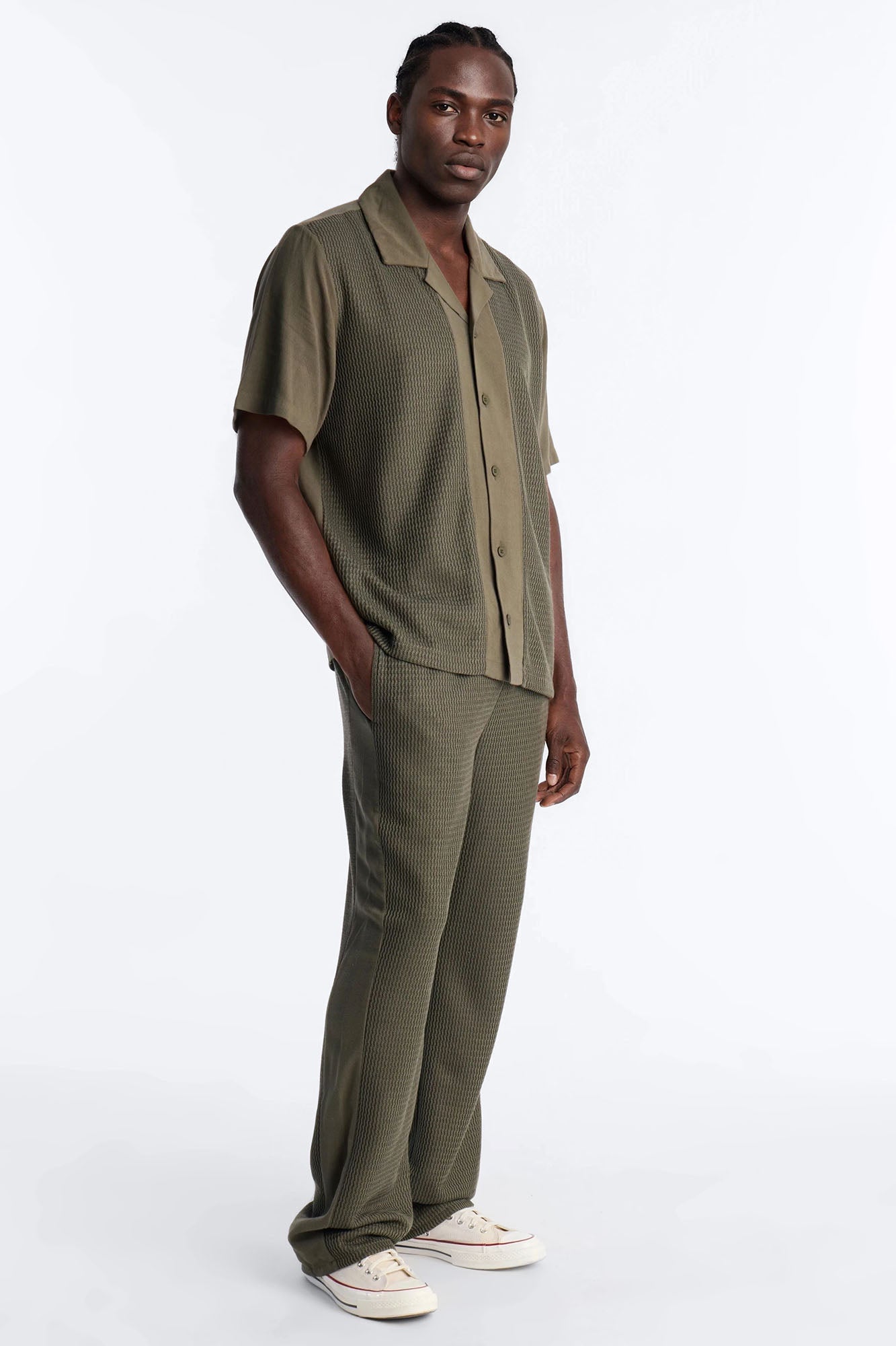 Slim Flare Brookfield Flow Pant - Olive