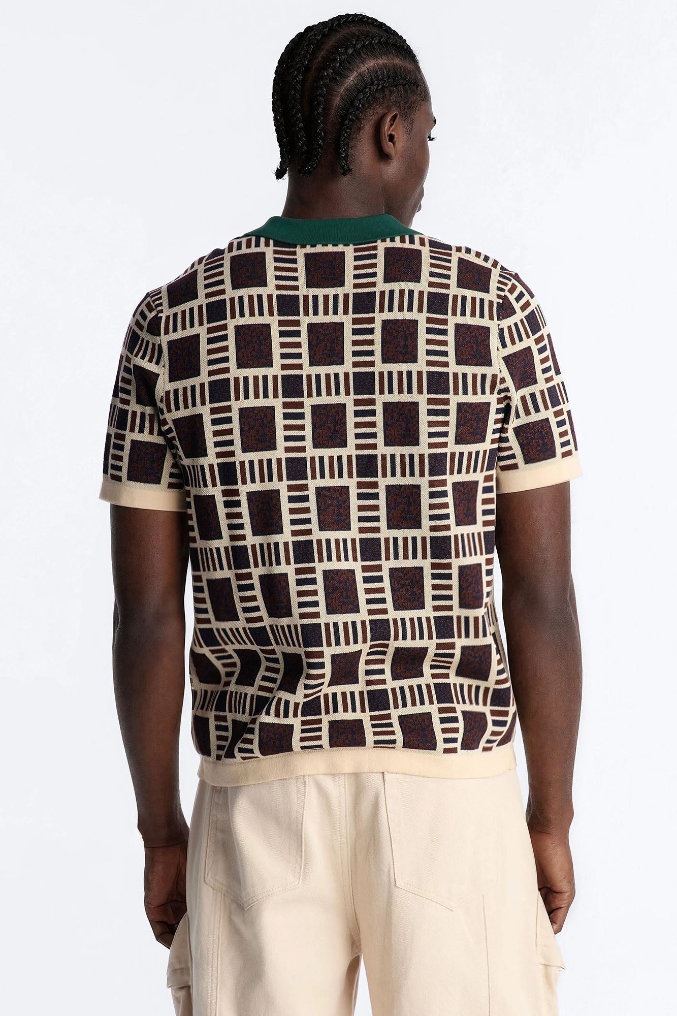Westbury Knit Polo - Brown