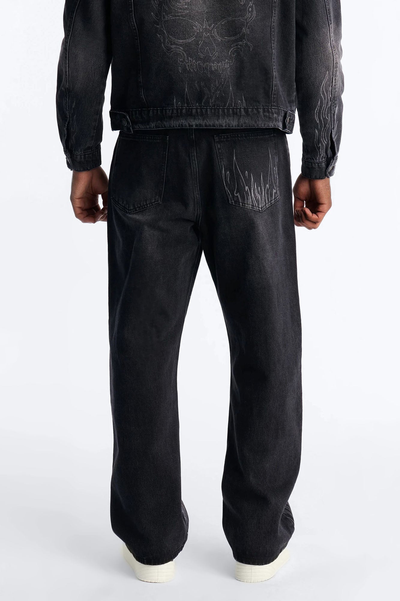 Baggy Hellfire Jean Denim - Black Wash