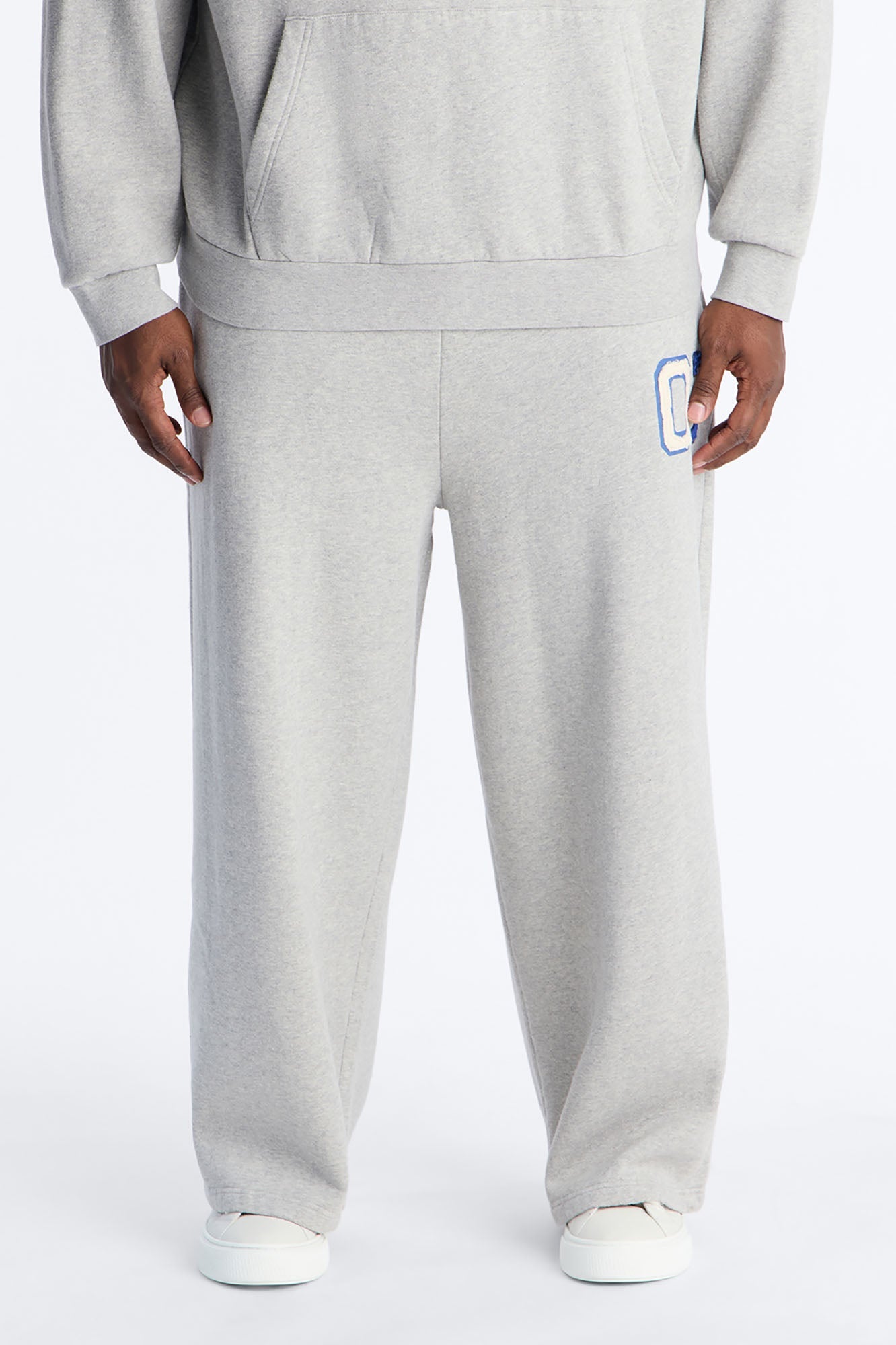 Mellow Patch Sweatpants - Heather Grey
