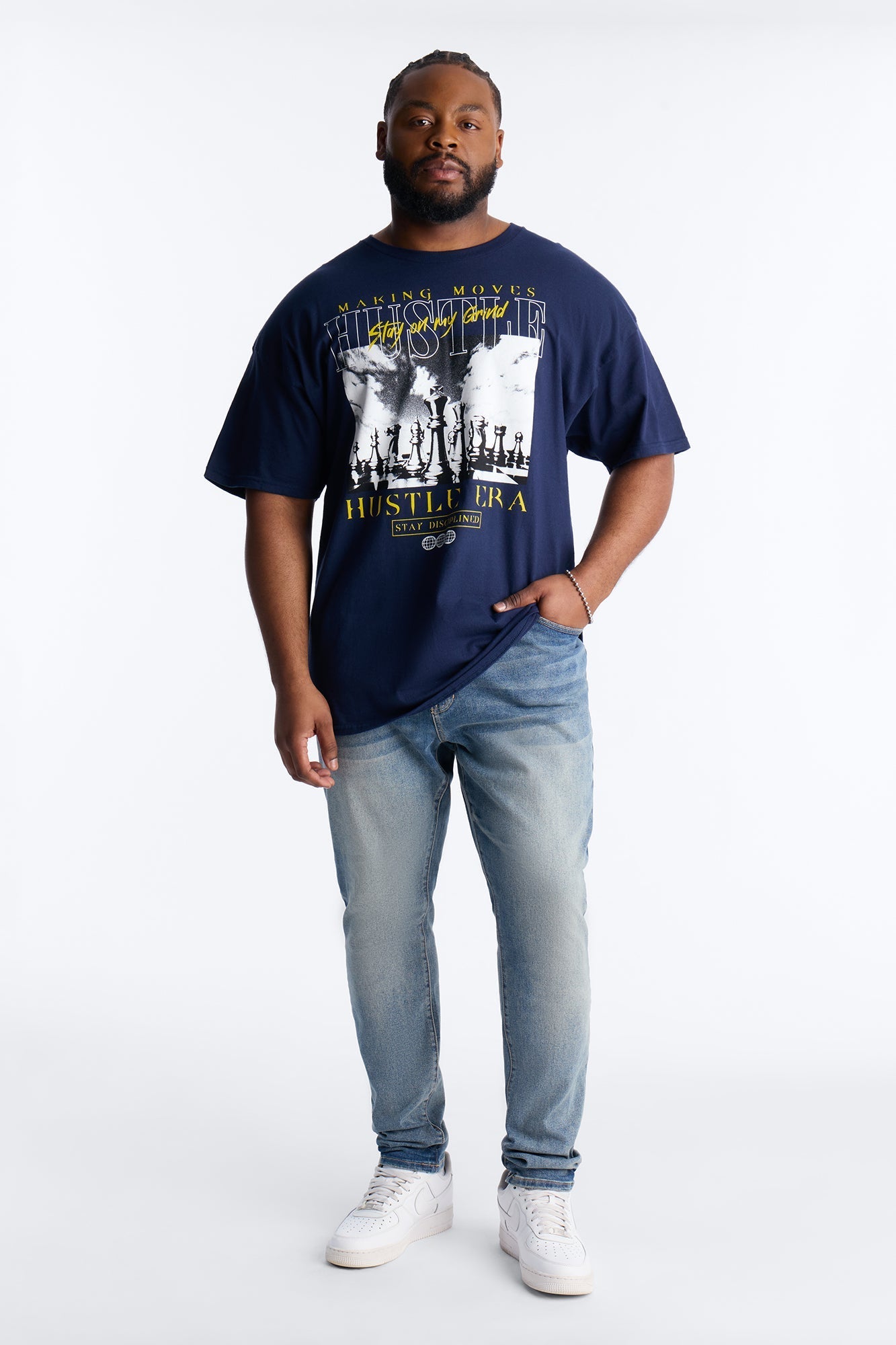 Stacked Skinny Elite Jean - Medium Blue Wash