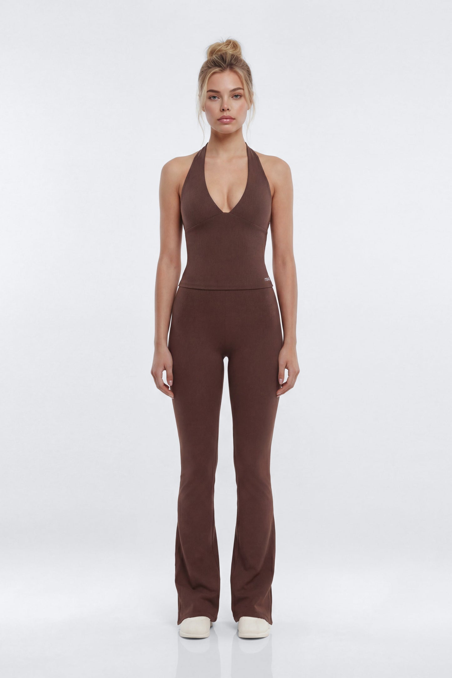 ProStretch™ 32″ Midrise Flare Legging - Brown