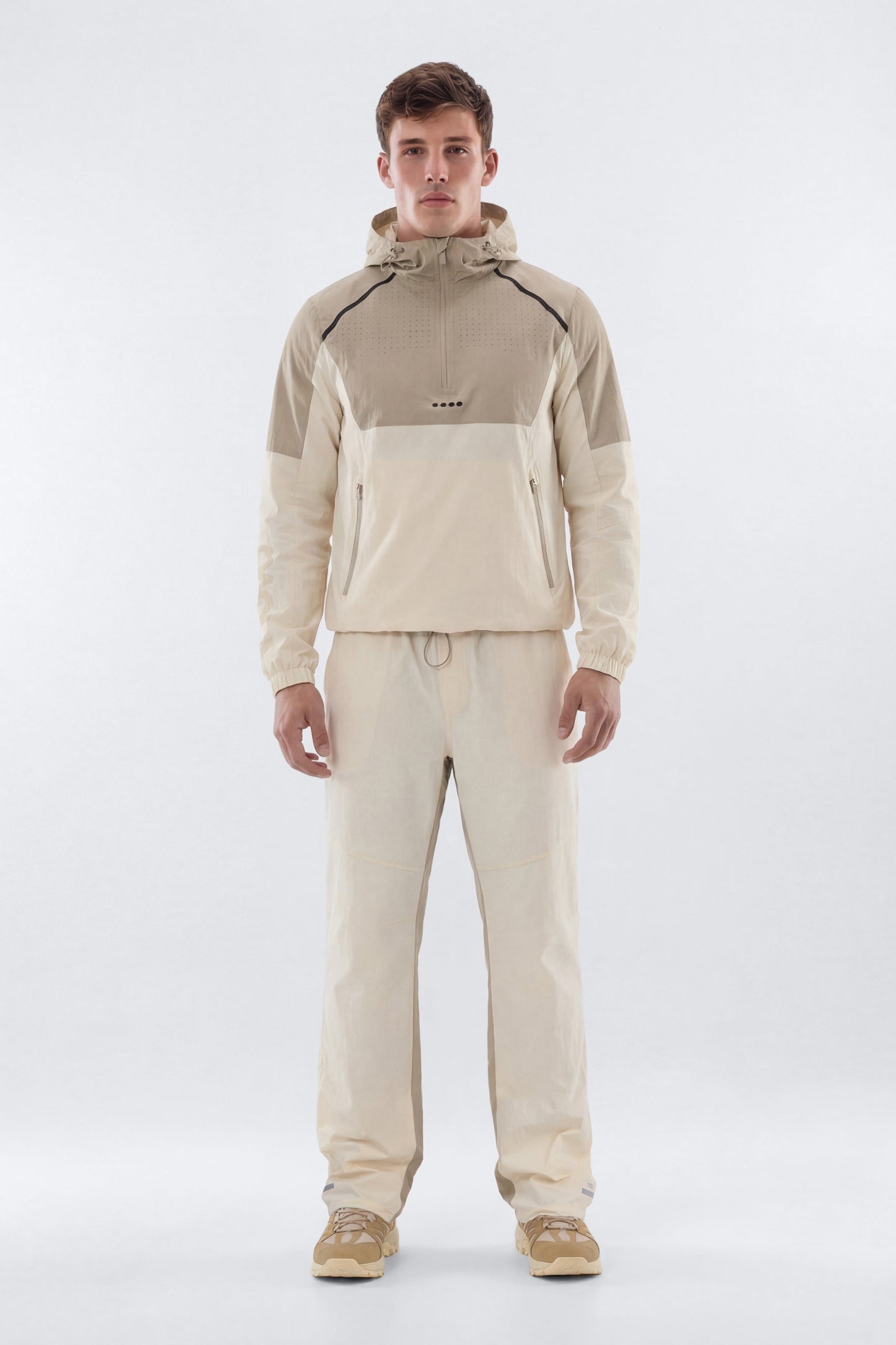 ProRipStop 32″ Track Pant - Cream/combo