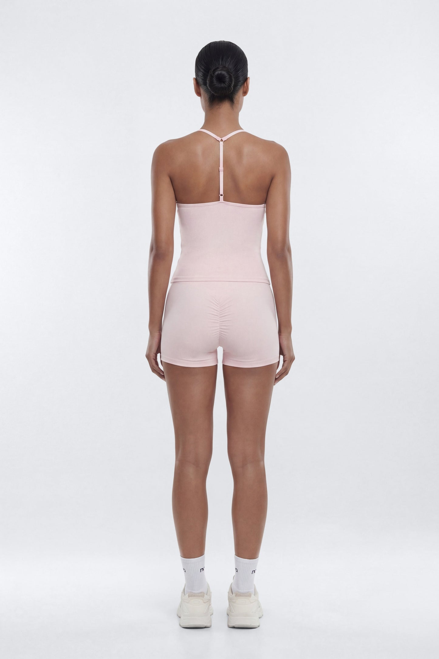 CloudForm™ Y Back Sports Top - Blush NEWFASHIONEDGE