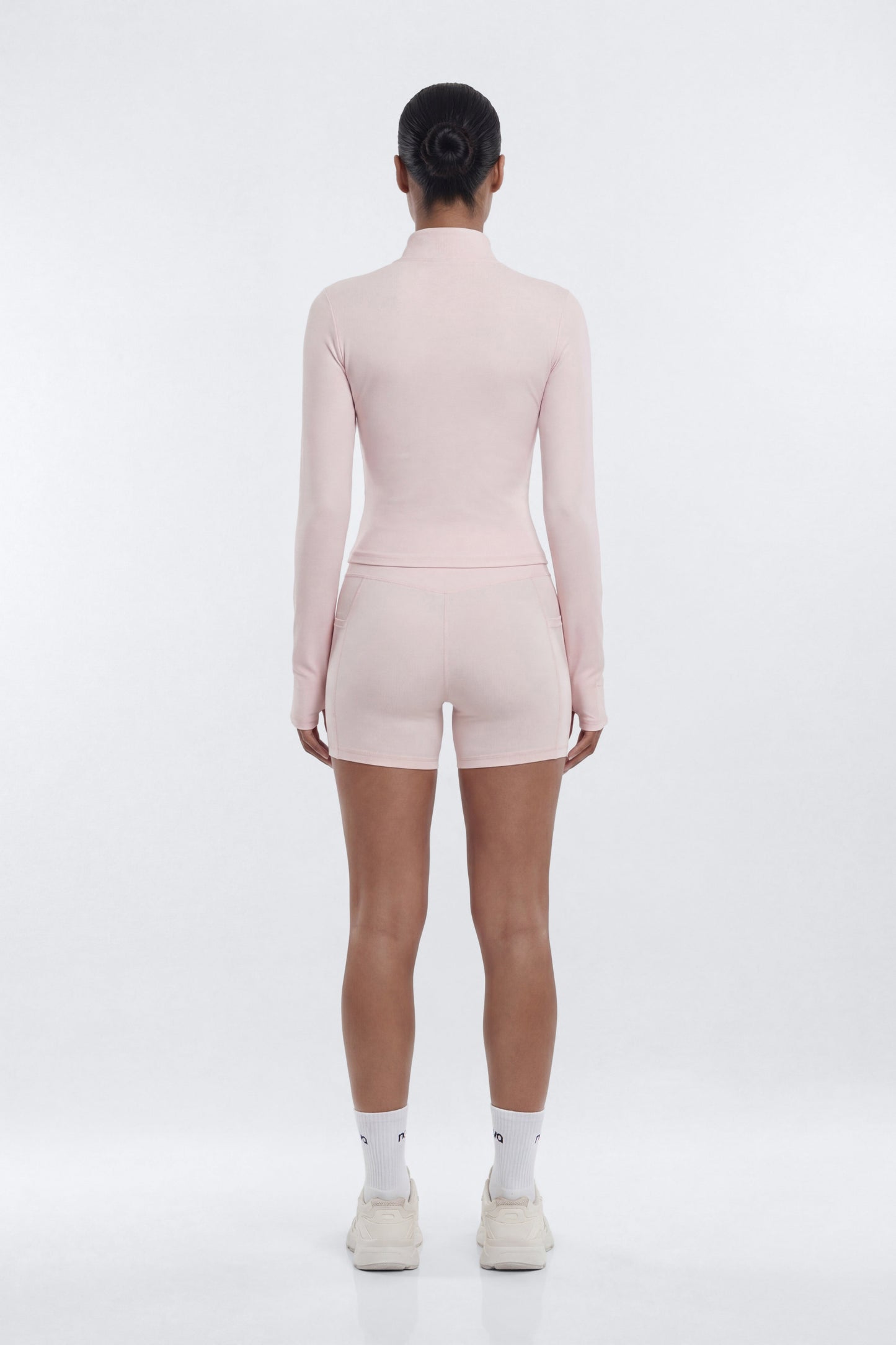 CloudForm™ Long Sleeve Full Zip Jacket - Pink NEWFASHIONEDGE