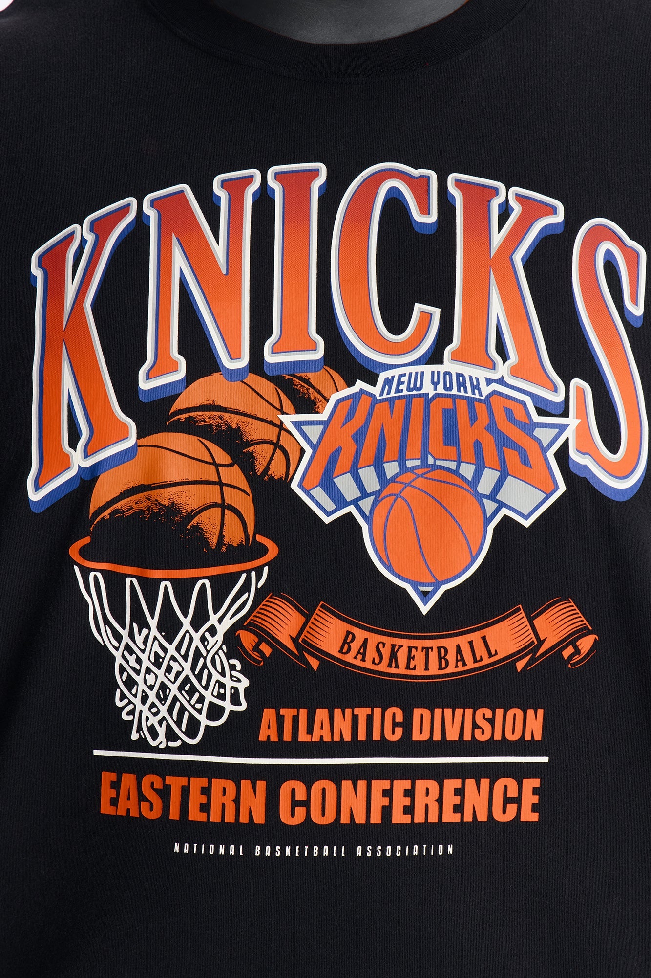 Knicks For The City Short Sleeve Tee - Black Wash