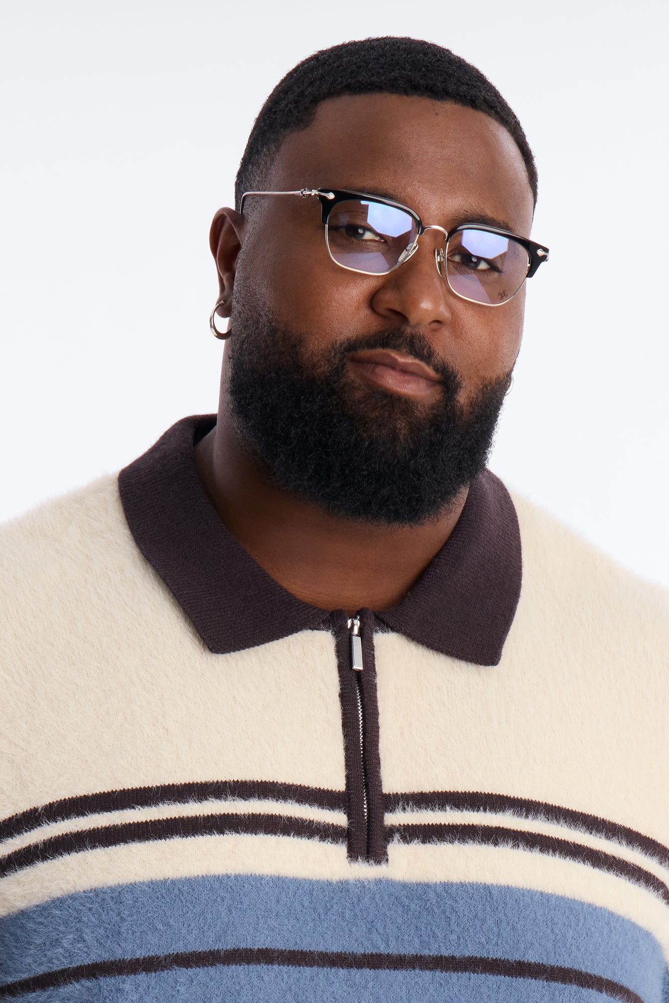 Summit Fuzzy Sweater Vest - Cream