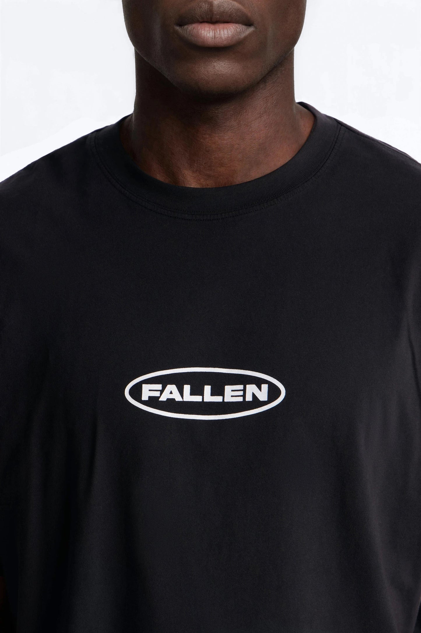 Fallen But Not Lost Oversized Short Sleeve Tee - Black Wash