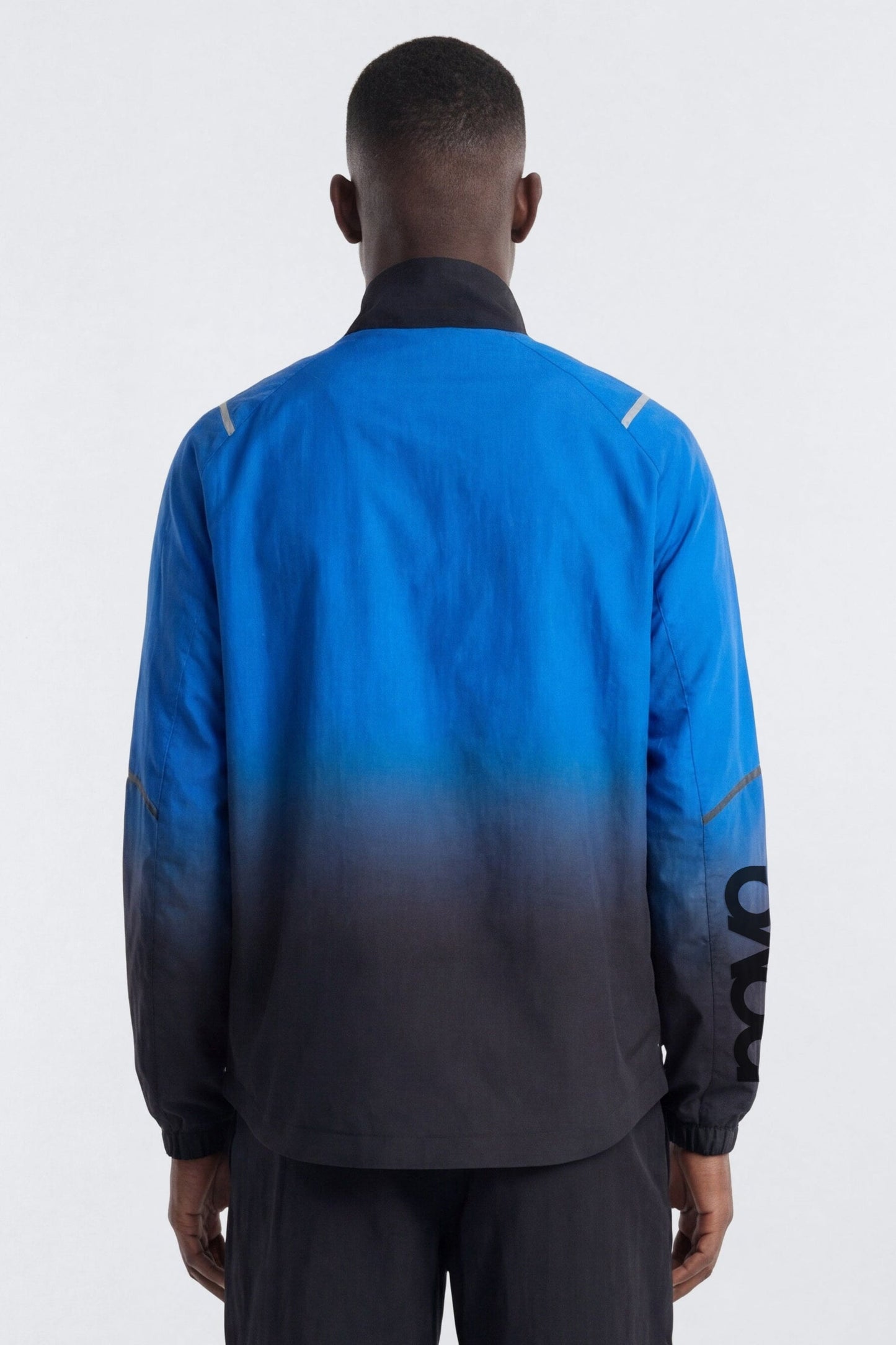 CoreNylon Ombre Full Zip Jacket - Blue/Black